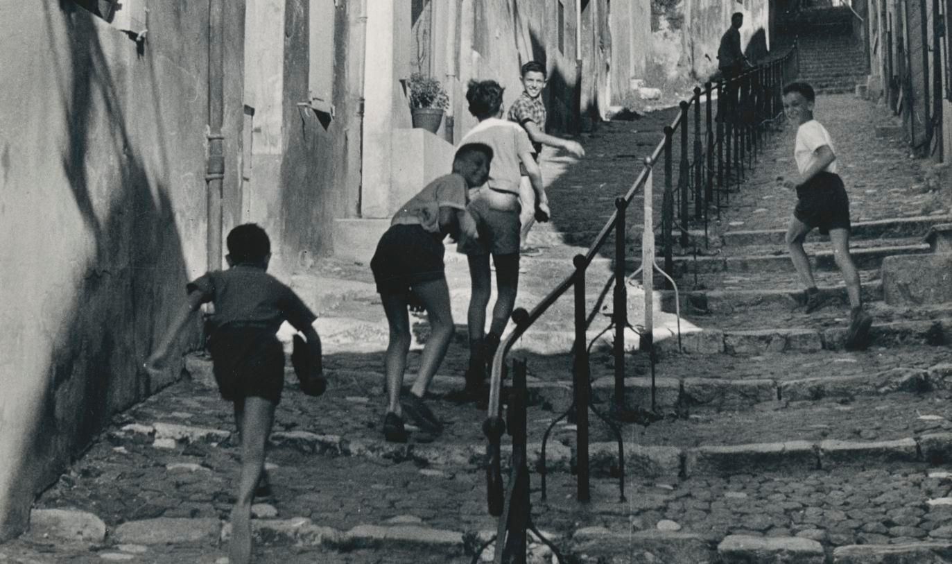 Stairs, Street Photography, 1950s photo furniture