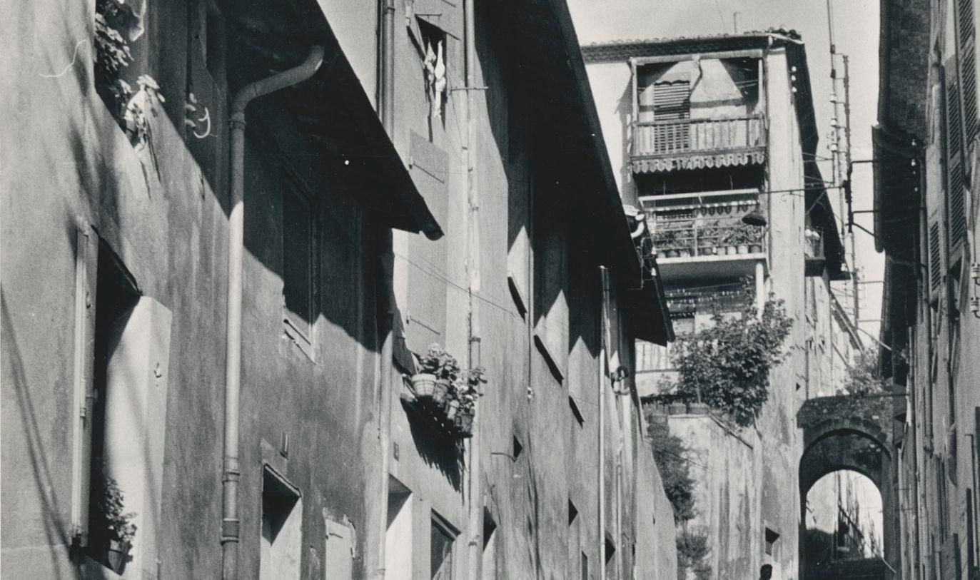 Stairs, Street Photography, 1950s photo for sale