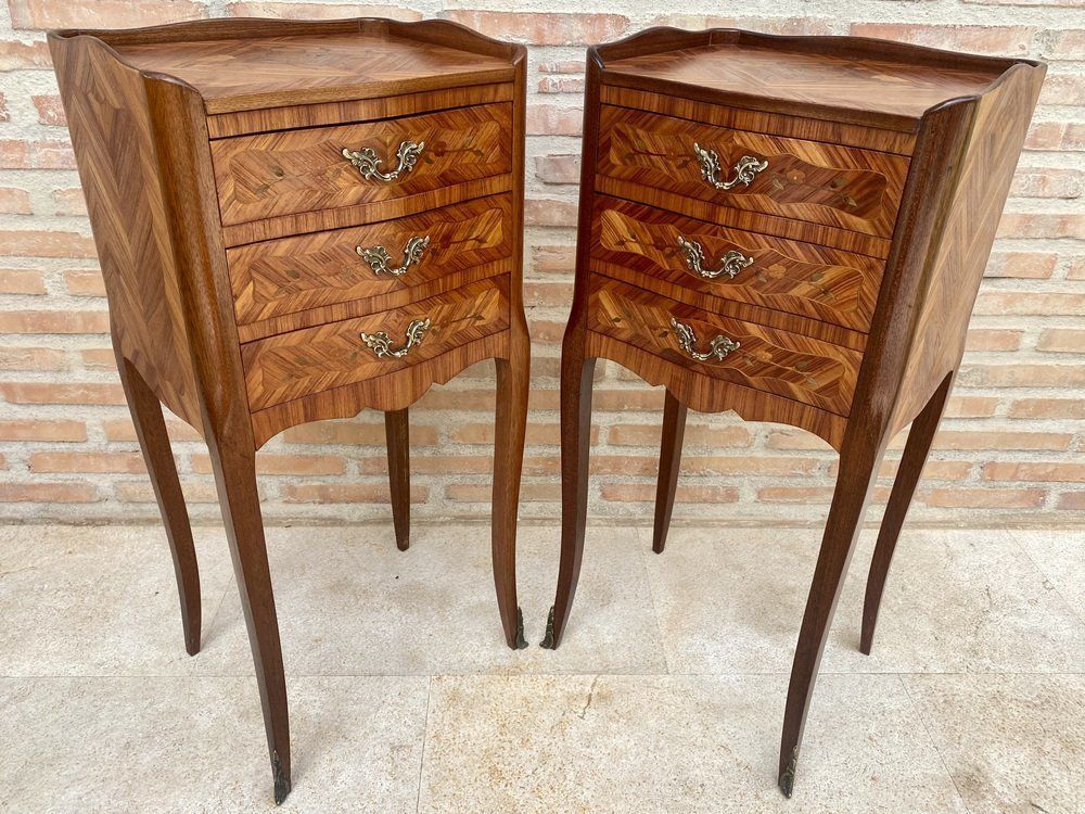 Tulipwood Bedside Tables, Set Of 2 photo Furniture