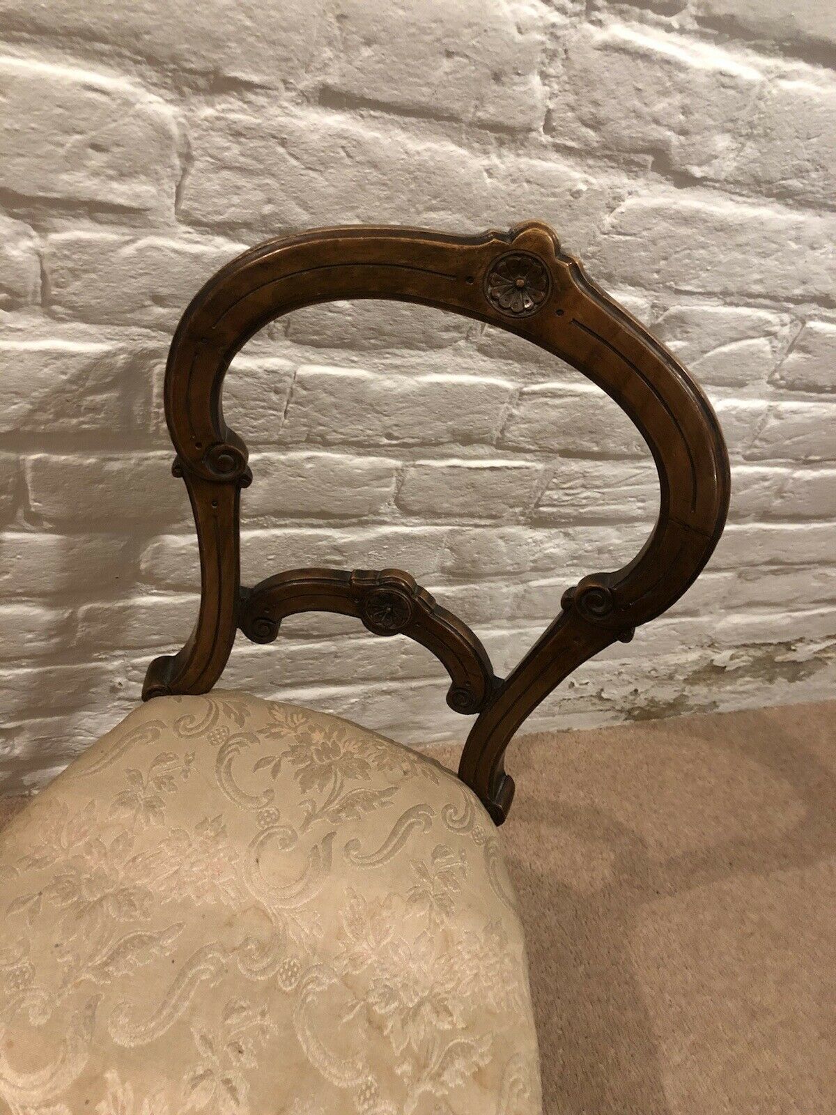 photo for sale Antique Salesman Sample Chair, Made & Used By W Wallace Of Curtain Rd, London.