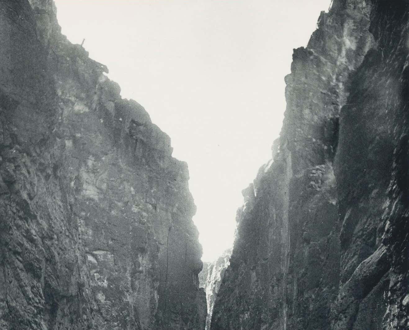 Erich Andres Cowboy, Canyon, Silver Gelatine Print Photography, Texas, USA, 1960s, photo for sale