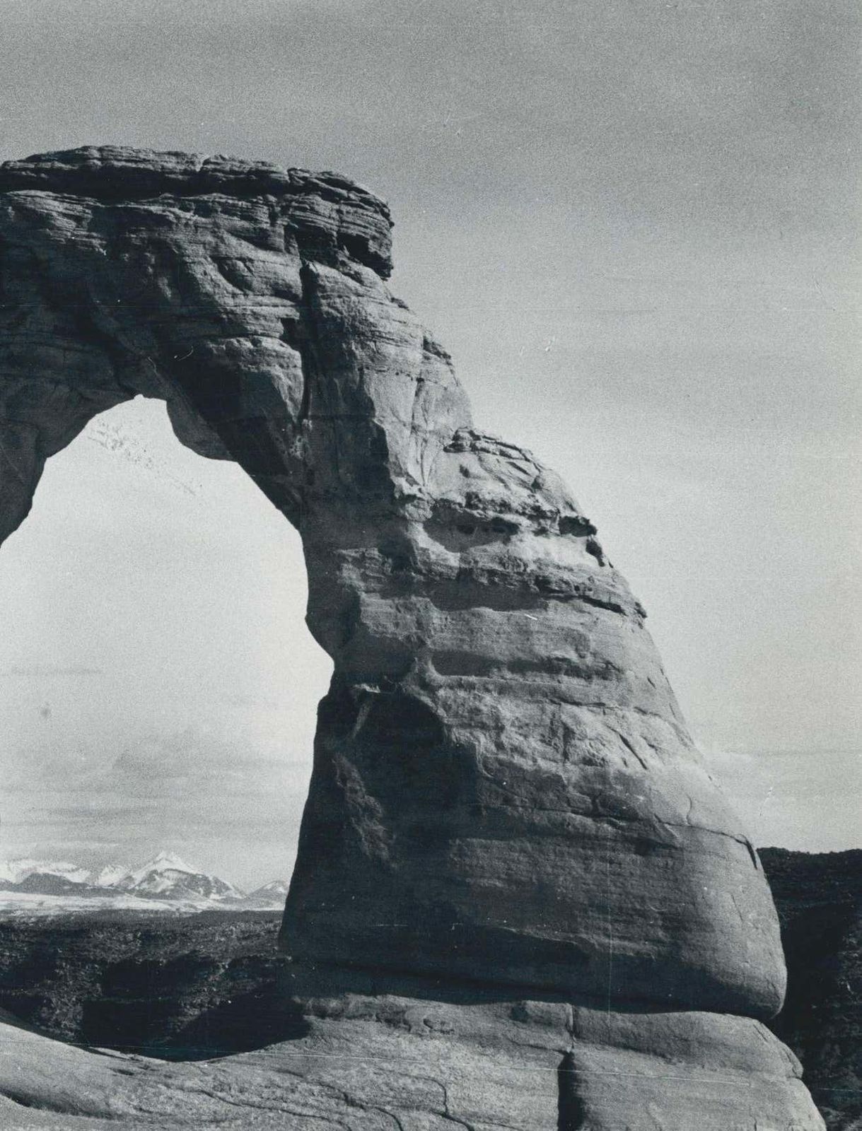 Erich Andres Arches Nationalpark, Utah, Silver Gelatine Print, USA 1960s,