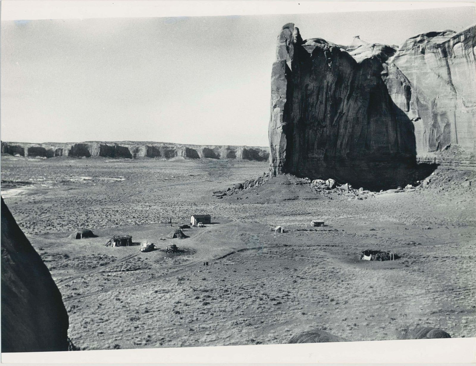 Erich Andres Monument Valley, Utah/Arizona, Silver Gelatine Print, USA 1960s