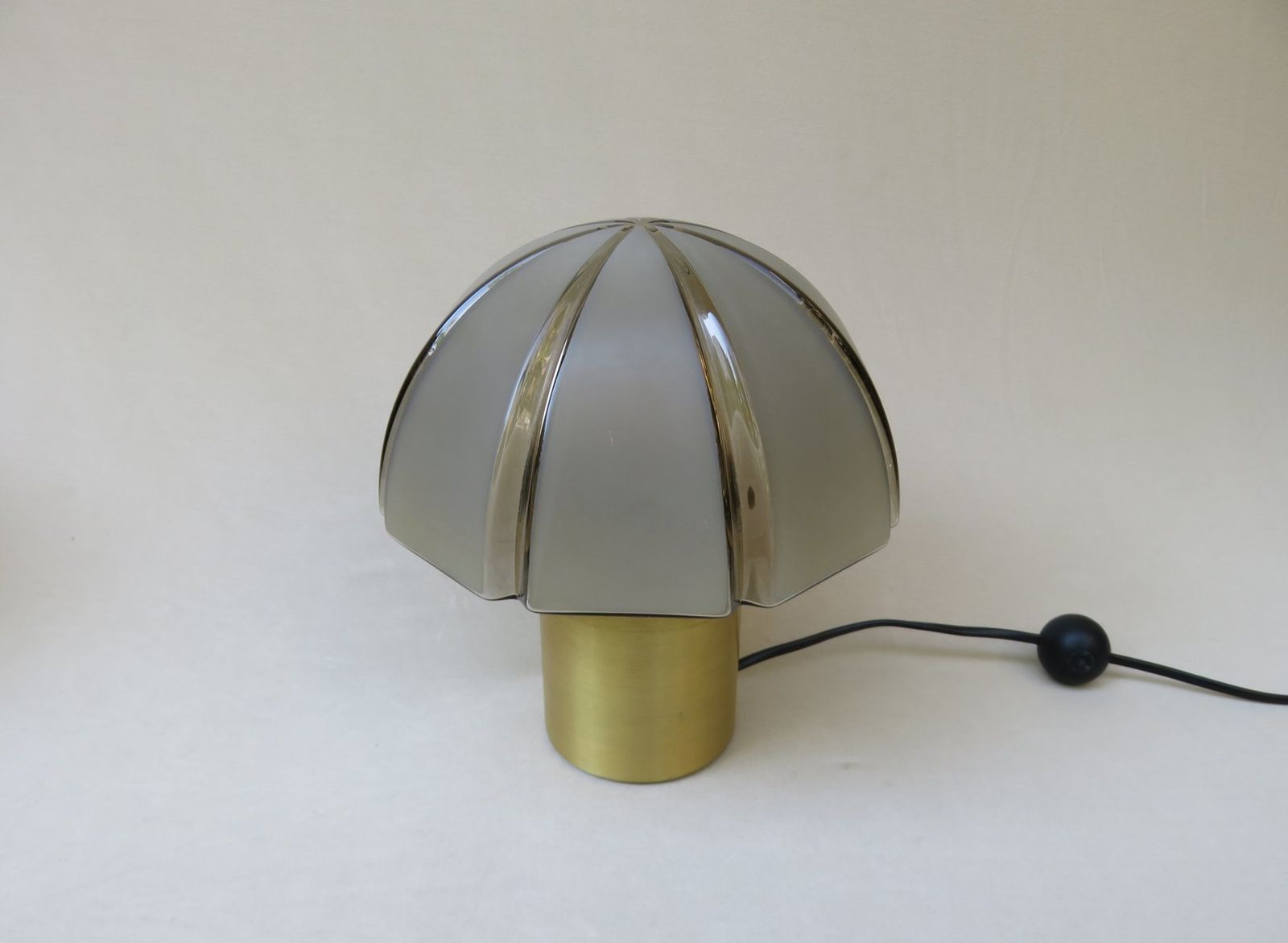 Small Mushroom Table Lamps From Peill & Putzler, 1970s, Set Of 2 photo Lighting