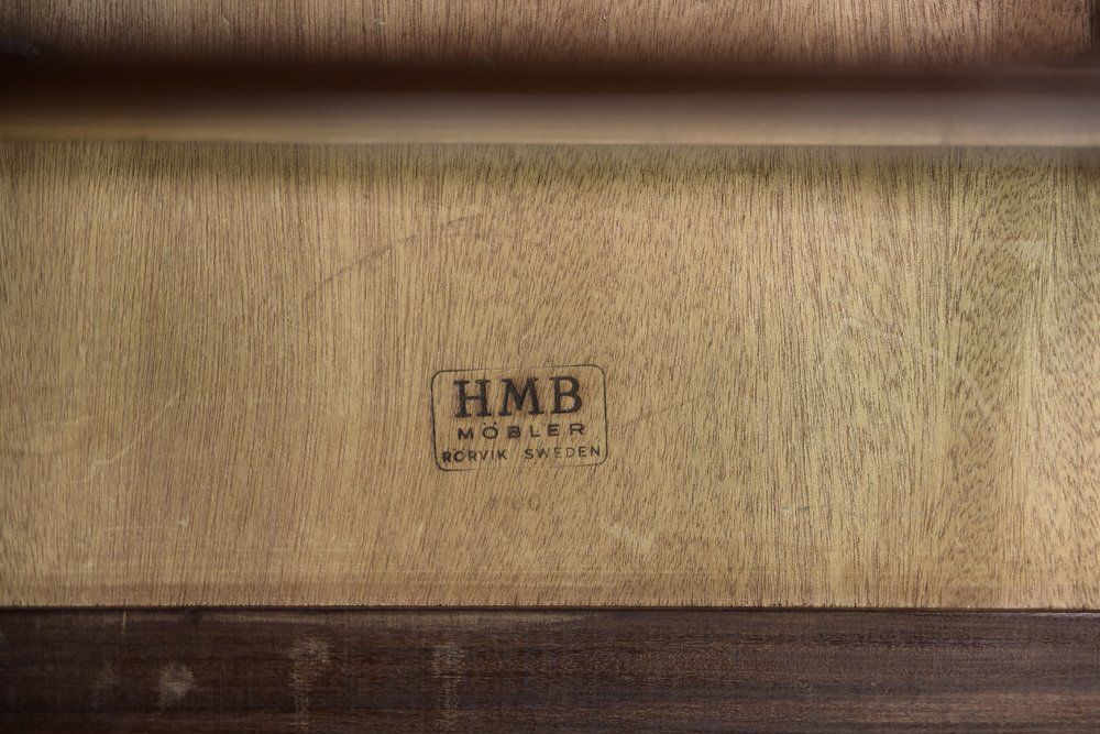 Mid Century Modern Swedish Coffee Table In Teak From Hmb Möbler Rörvik, 1950s photo vinterior