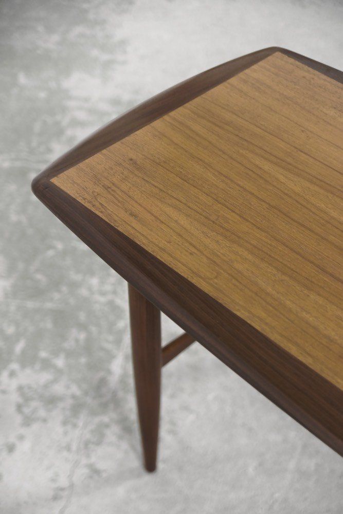 Mid Century Modern Swedish Coffee Table In Teak From Hmb Möbler Rörvik, 1950s photo vintage
