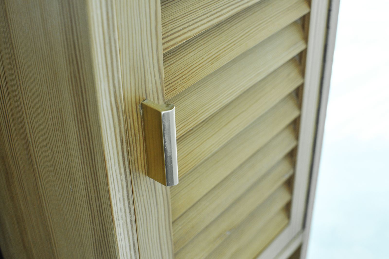 Anteroom Cabinet With Mirror Pine photo vinterior