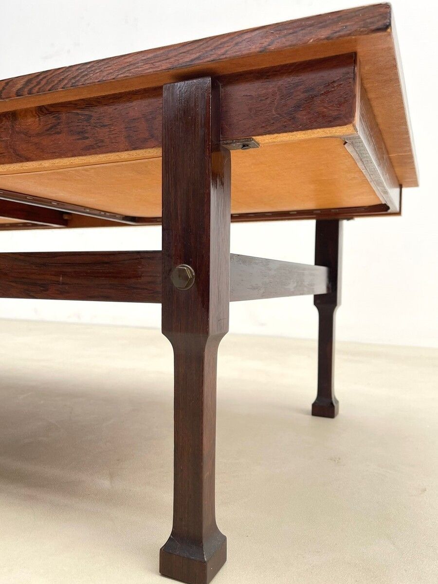 Mid Century Modern Extendable Coffee Table photo vintage