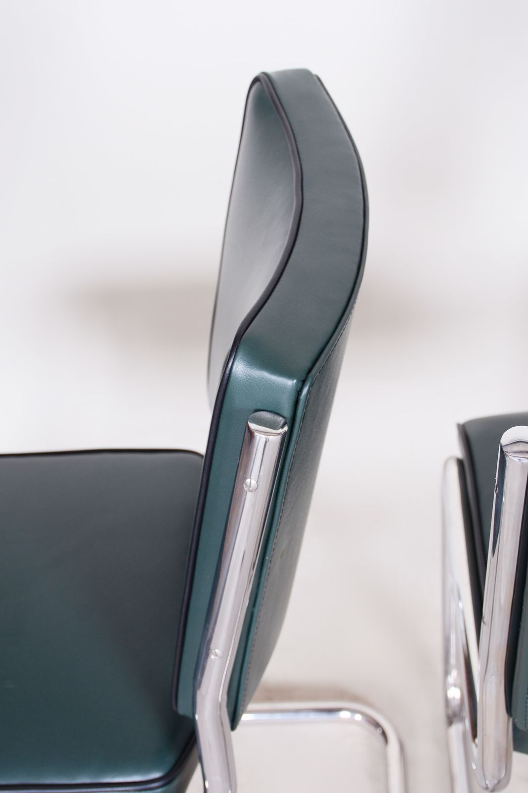 Set Of Four Bauhaus Dining Chairs Designed By Anton Lorenz For Slezak Factories photo furniture