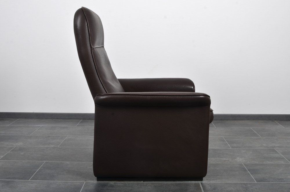 Ds 50 Cigar Brown Neck Leather Armchair By De Sede photo furniture