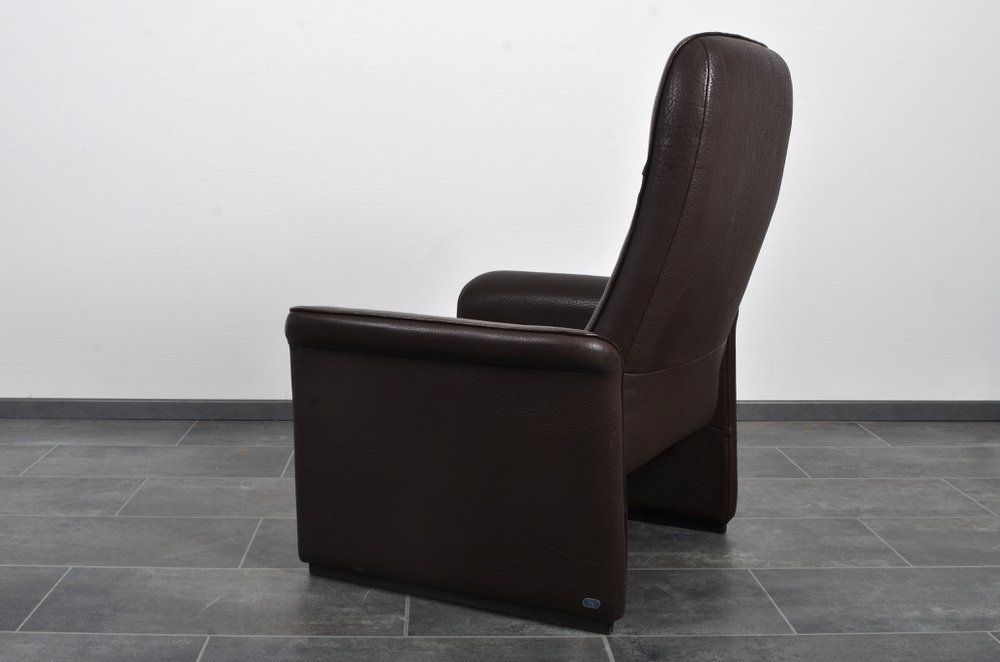 Ds 50 Cigar Brown Neck Leather Armchair By De Sede photo 1450.0