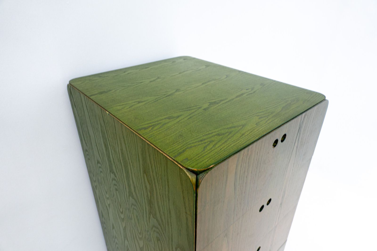 Tall Mid Century Wooden Chest Of Drawers By Derk Jan De Vries photo 2785.0