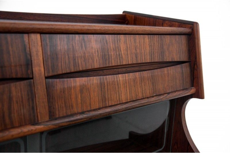 photo vinterior Rosewood Writing Desk, G. Falsig, Møbelfabrik Holstebro, 1970s