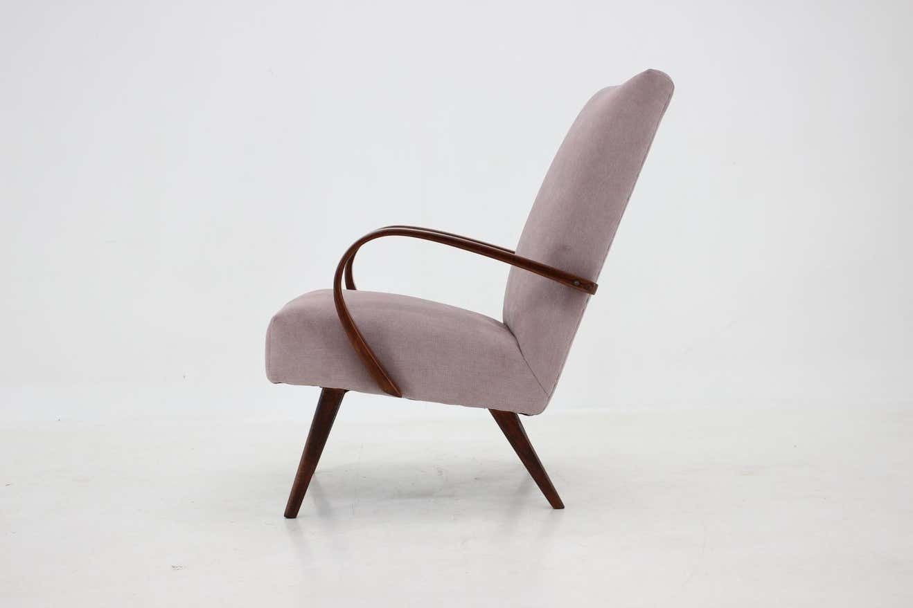 1960s Teak Armchair, Czechoslovakia photo for sale