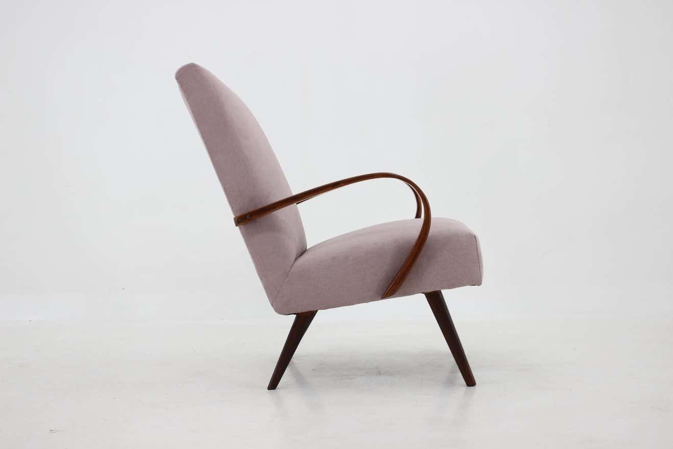 1960s Teak Armchair, Czechoslovakia photo Furniture