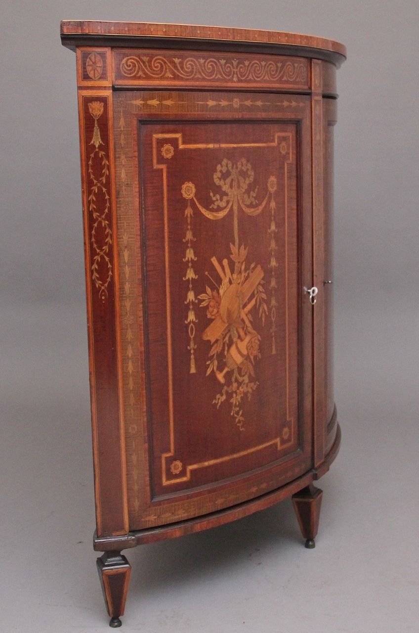 Fabulous Quality 19th Century Mahogany And Inlaid Cabinet photo vinterior