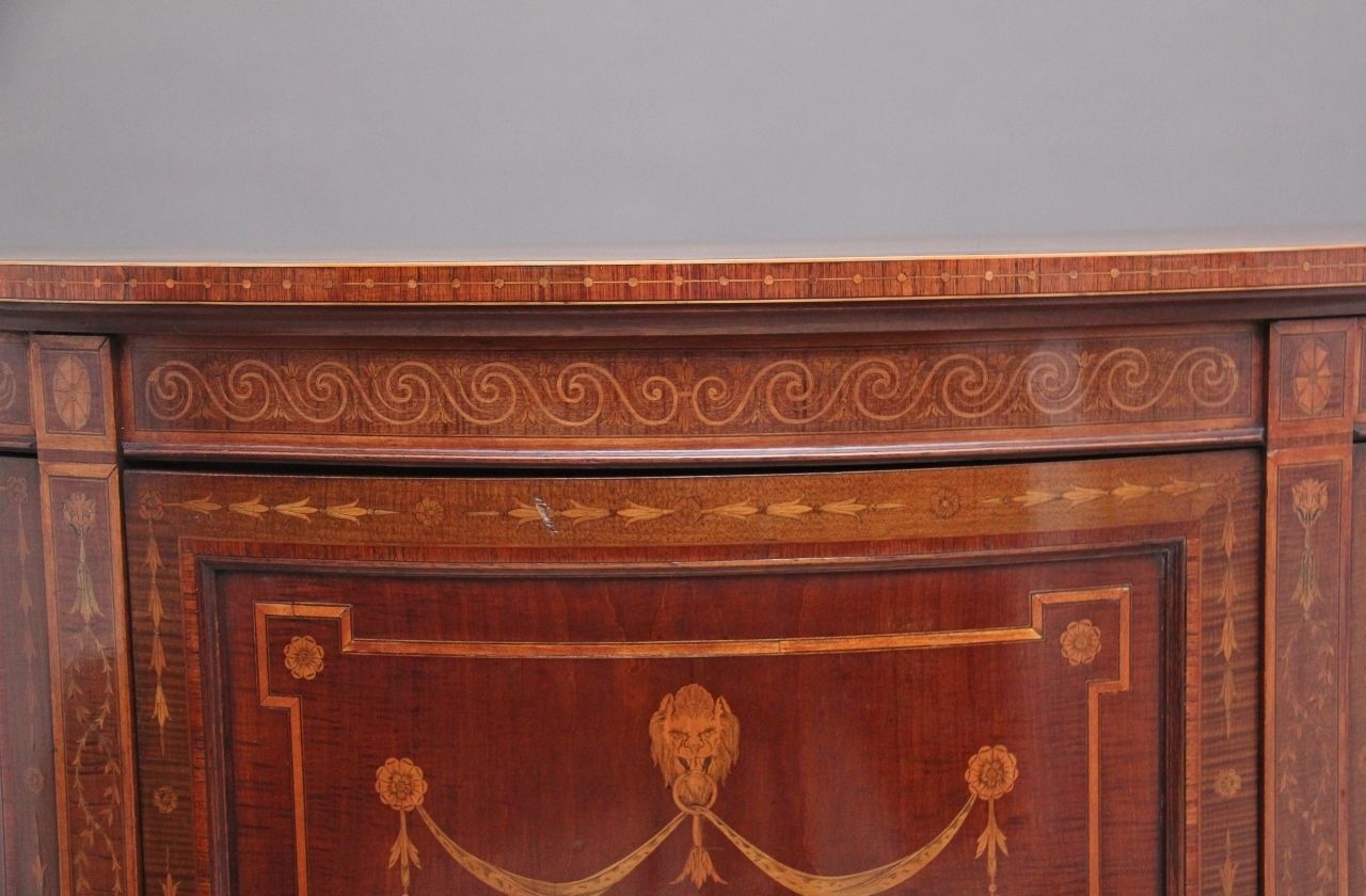 photo for sale Fabulous Quality 19th Century Mahogany And Inlaid Cabinet