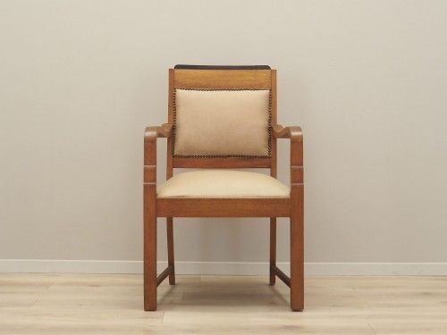 Oak Armchair, Art Déco, 1950s, Production: Denmark photo furniture