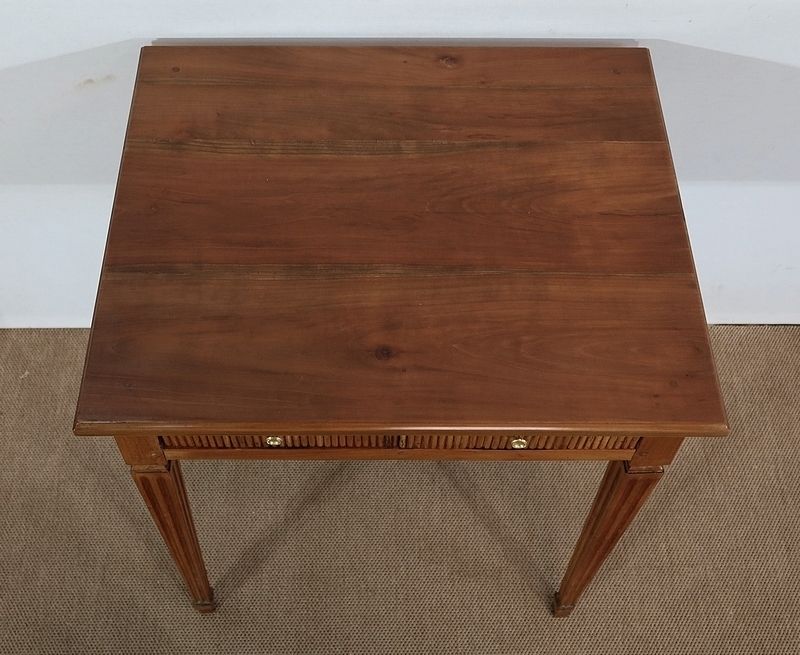 Small Table In Solid Cherry, Louis XVI Style, 1st Part Of The 19th Century photo 2420.5