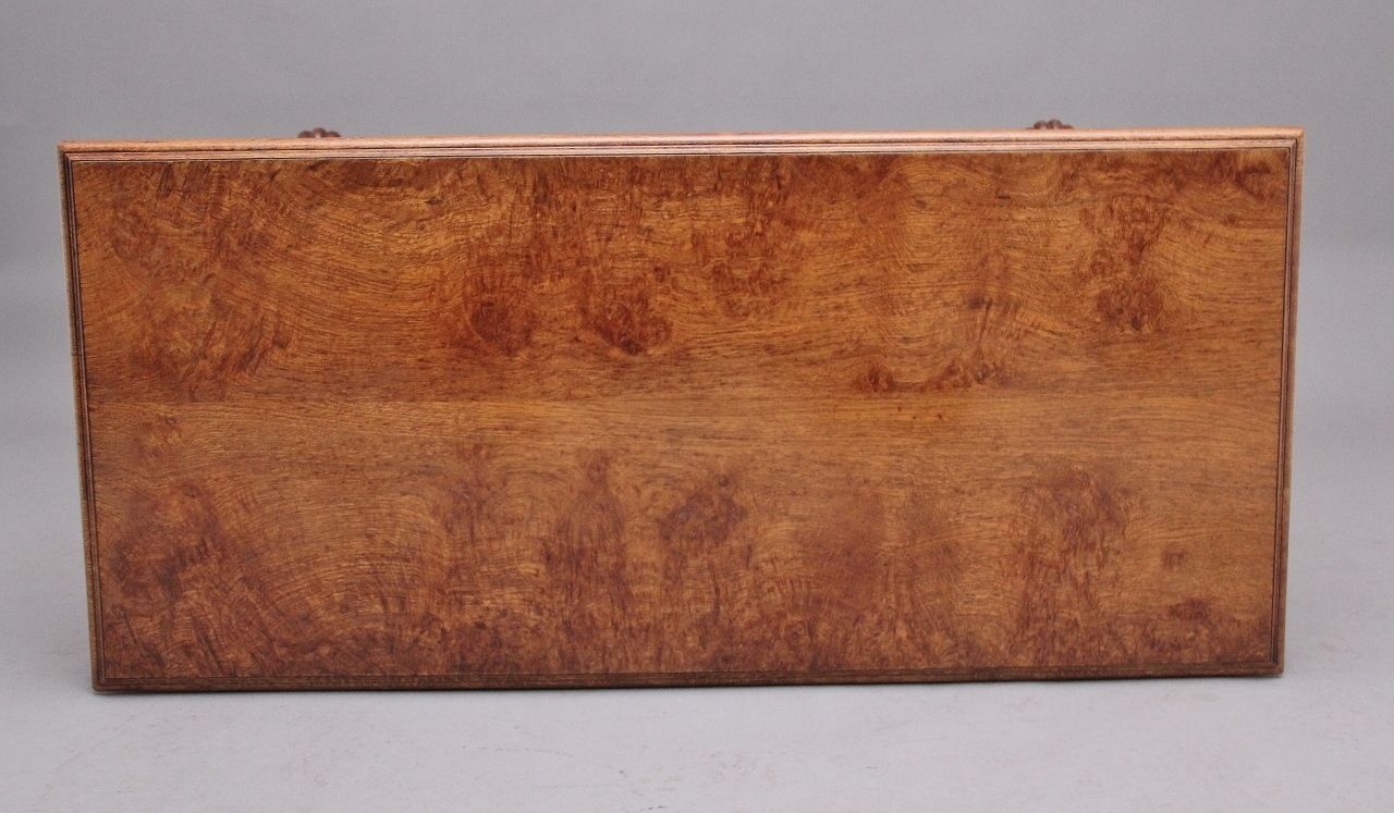 photo furniture Early 19th Century Pollard Oak Dumb Waiter