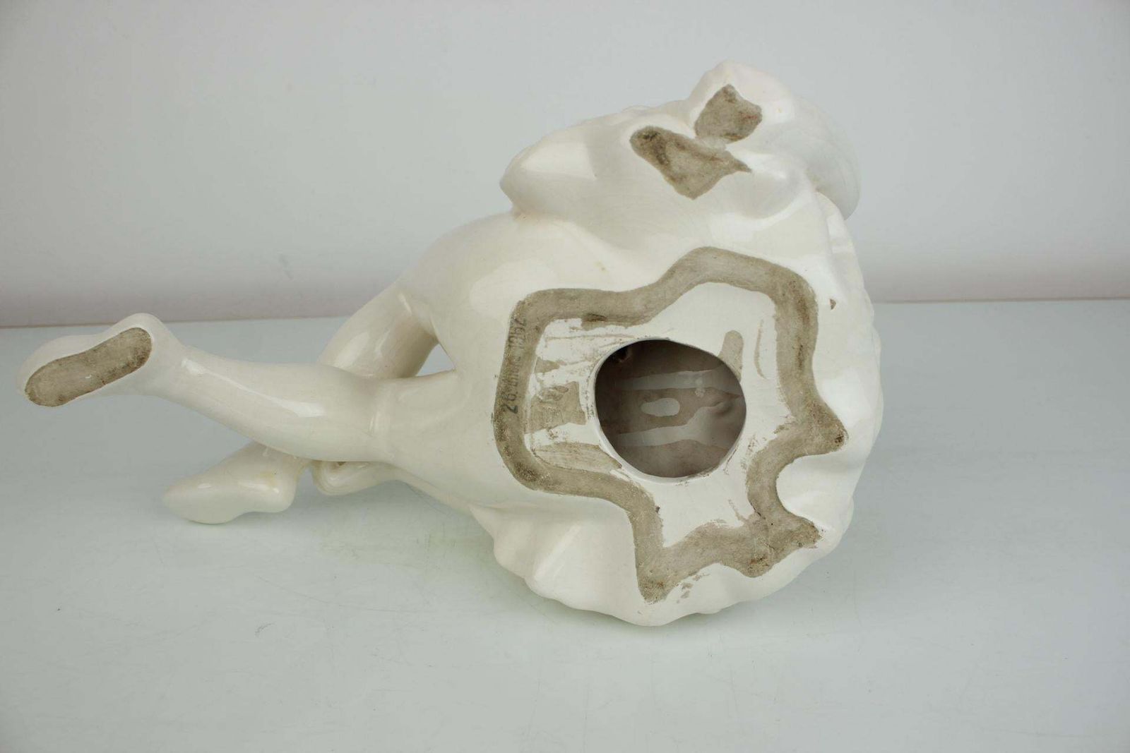 photo furniture Porcelain Statue Ballerina, Czechoslovakia, 1962s