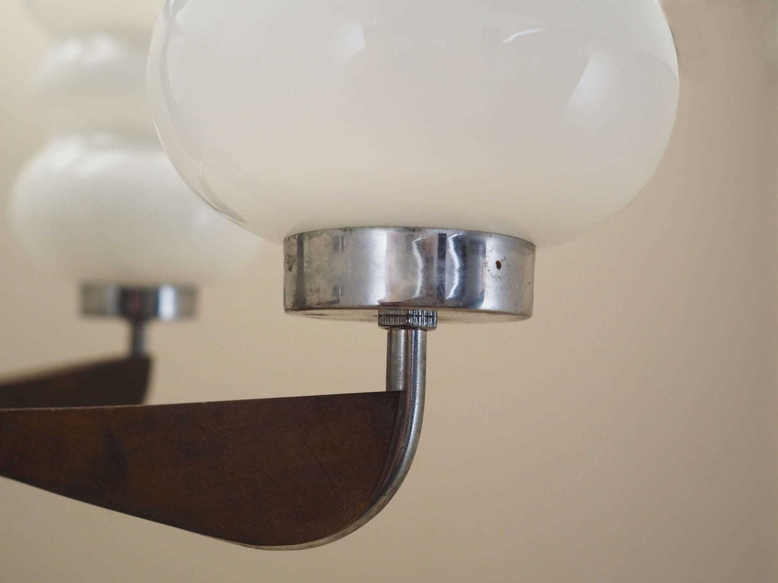 Wooden Chandelier, Danish Design, 1970s, Production: Denmark photo Lighting