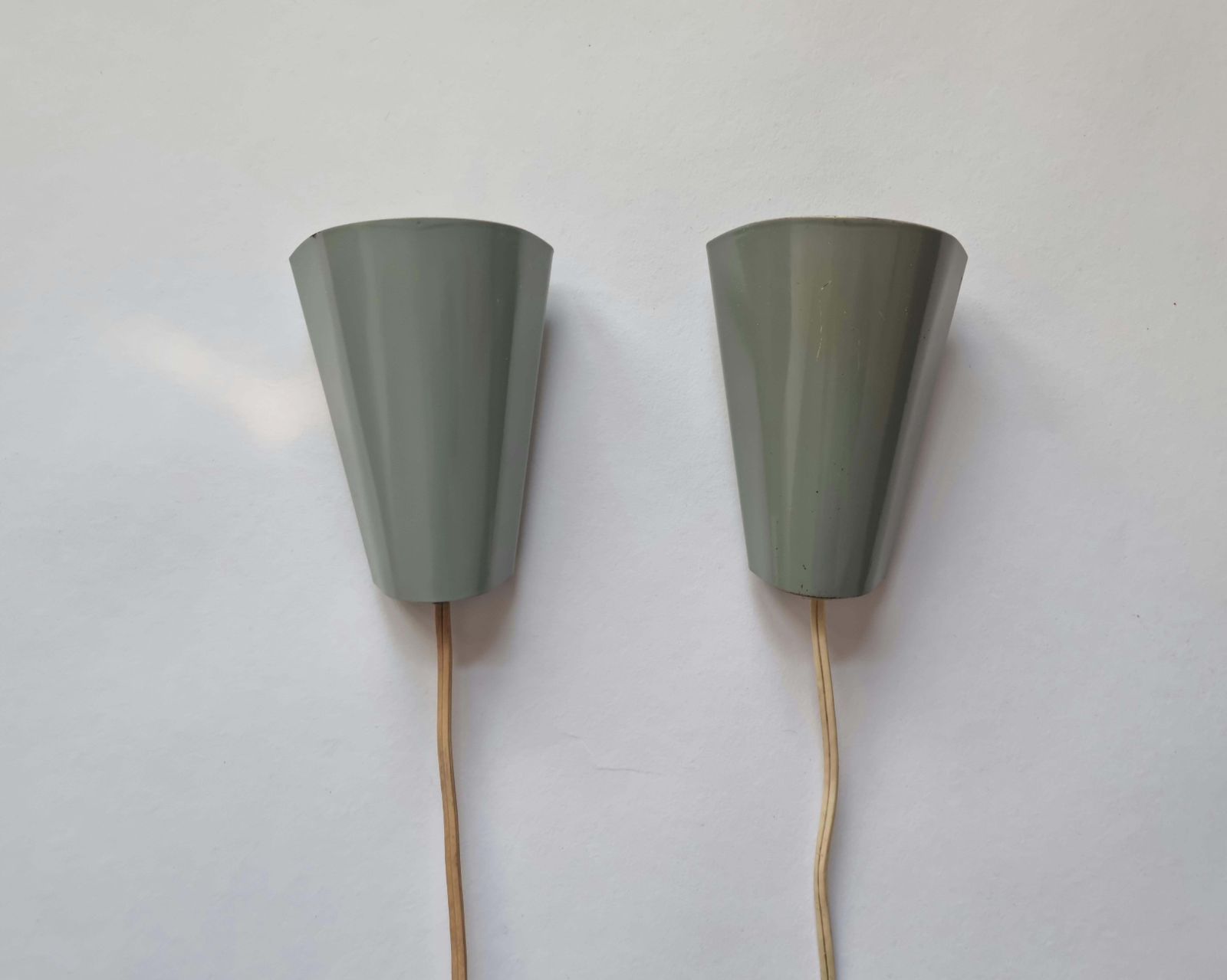 Pair Of Mid Century Rare Wall Lamps Lidokov, Designed By Josef Hurka, 1960s photo for sale