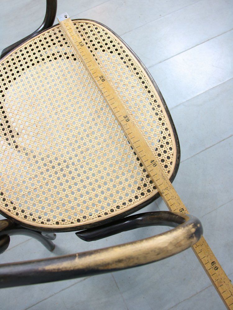 photo vintage Black No. 218 Wide Armchair Chair By Michael Thonet