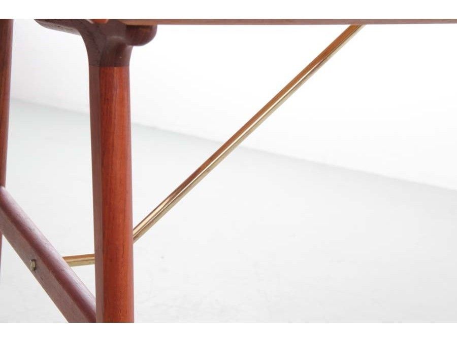Furniture Mid Century  Modern Scandinavian Vanity Desk  In Teack By Arne Wahl Iversen photo