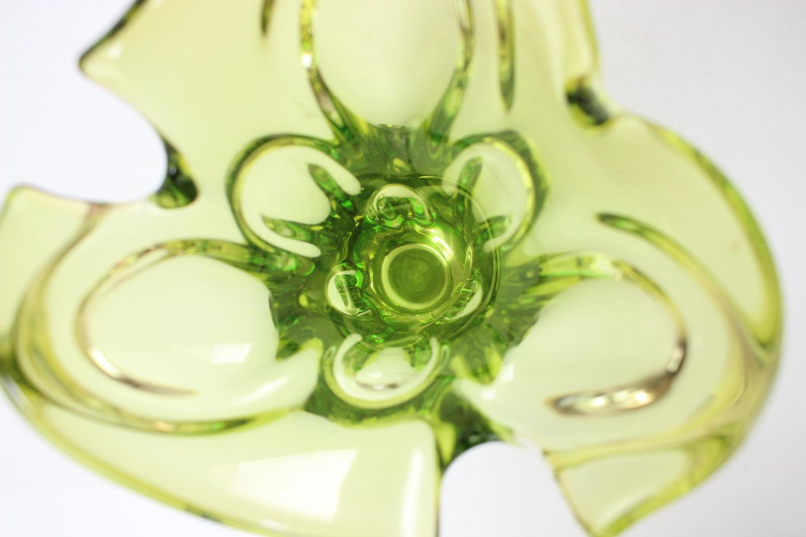 Mid Century Glass Vase Designed By Josef Hospodka, 1960's photo 251.0