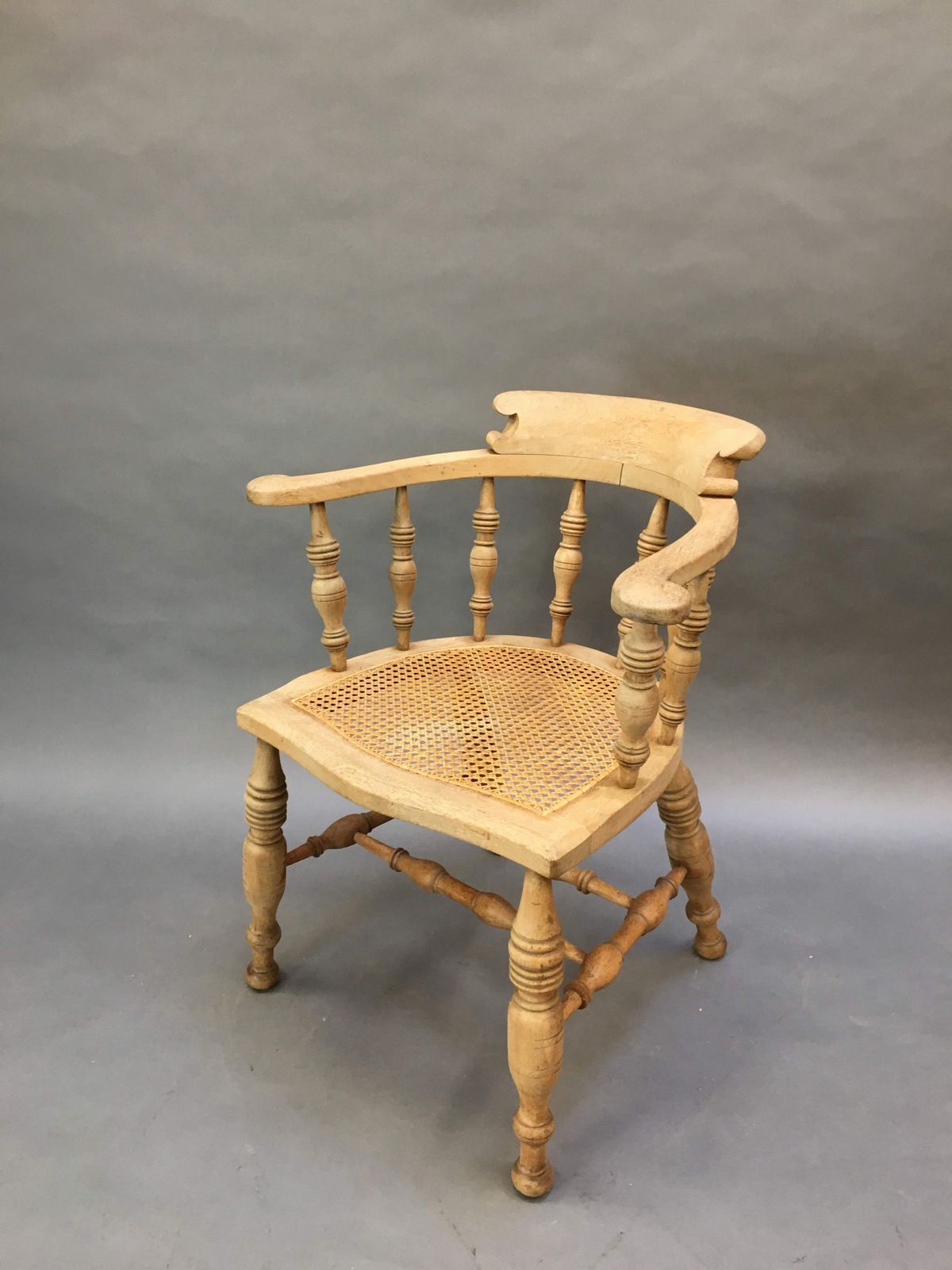 C19th Mahogany Captains Chair, 1800s