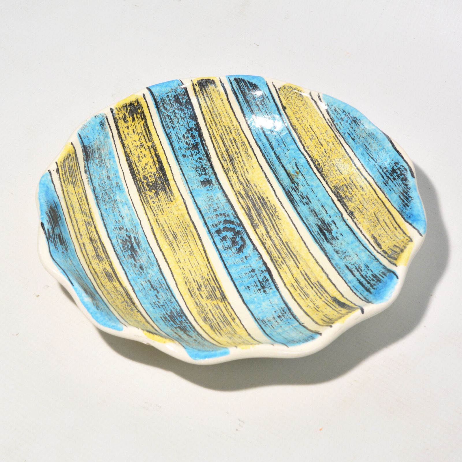 Ceramic Fruit Plate 1970, Strehla, Germany photo 60.0