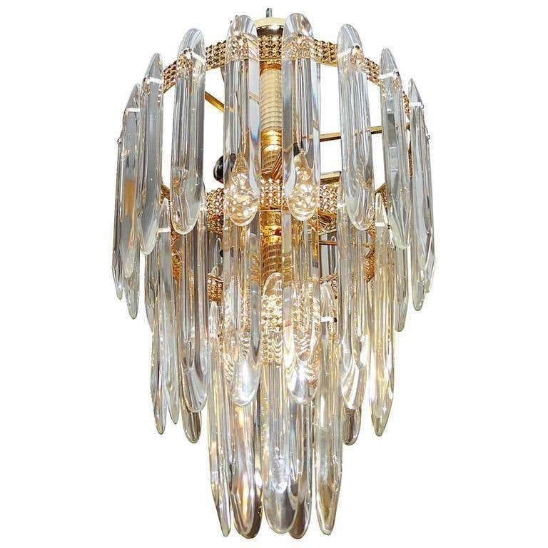 Chandelier By Gaetano Sciolari, 1960s