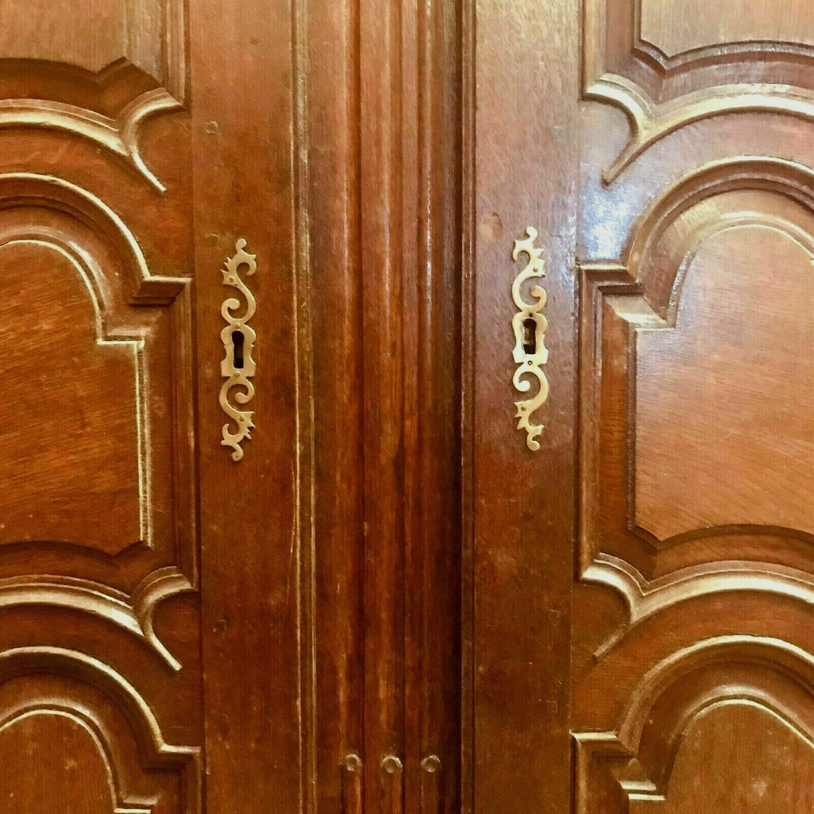 photo for sale Louis XIV Cabinet In Carved Oak XVIII Century