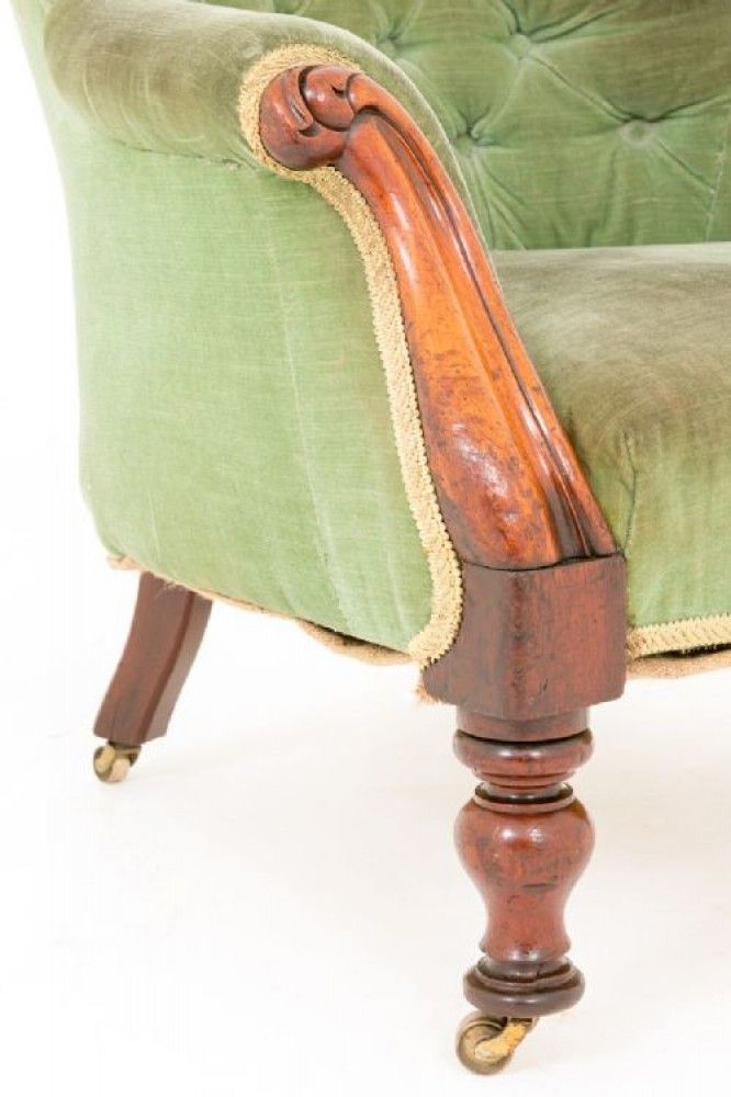 Antique Victorian Tub Chair photo furniture