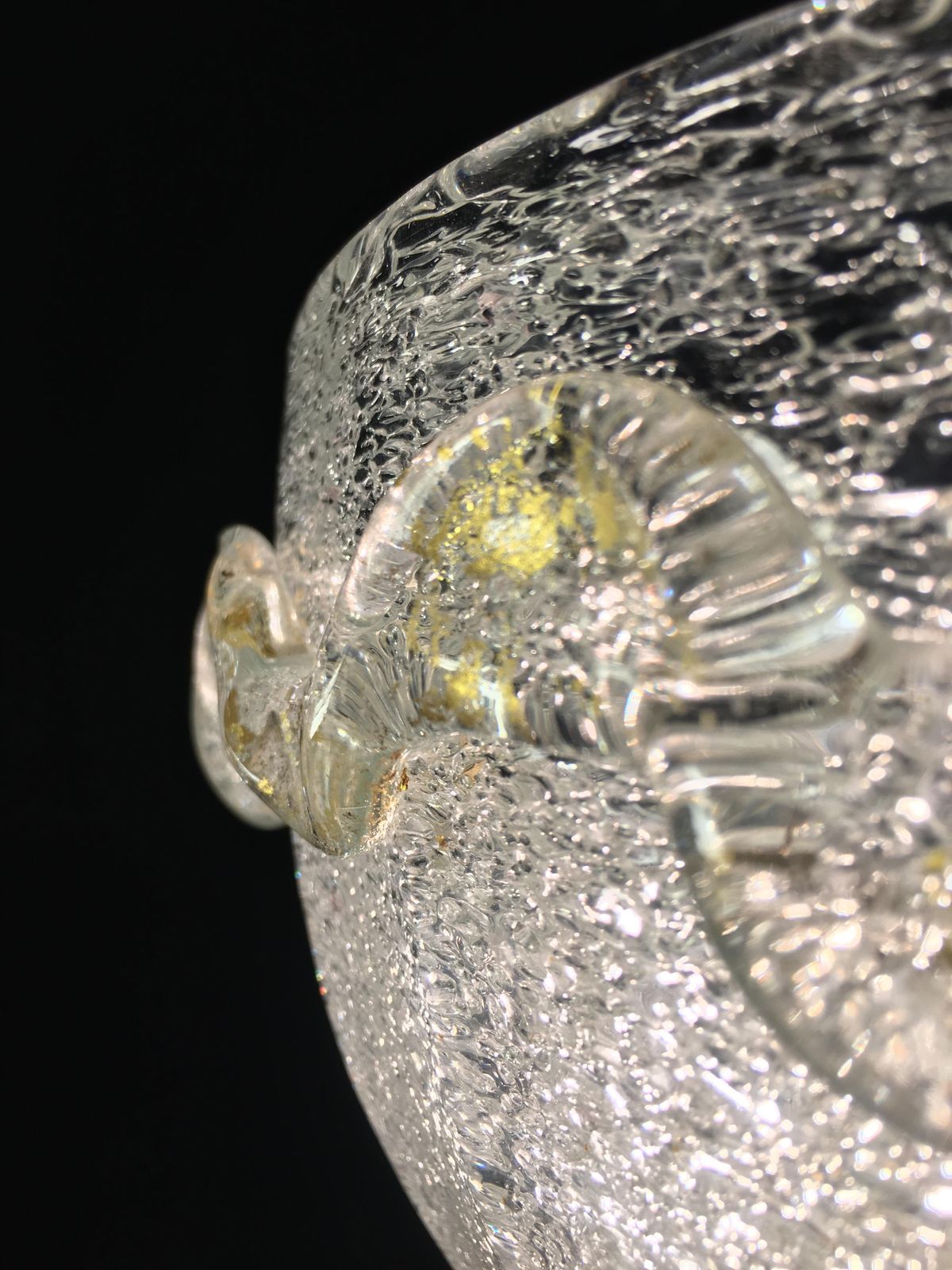 photo buy Chandeliers "The Princess", Gold Inclusion By Barovier & Toso, Murano, 1940s