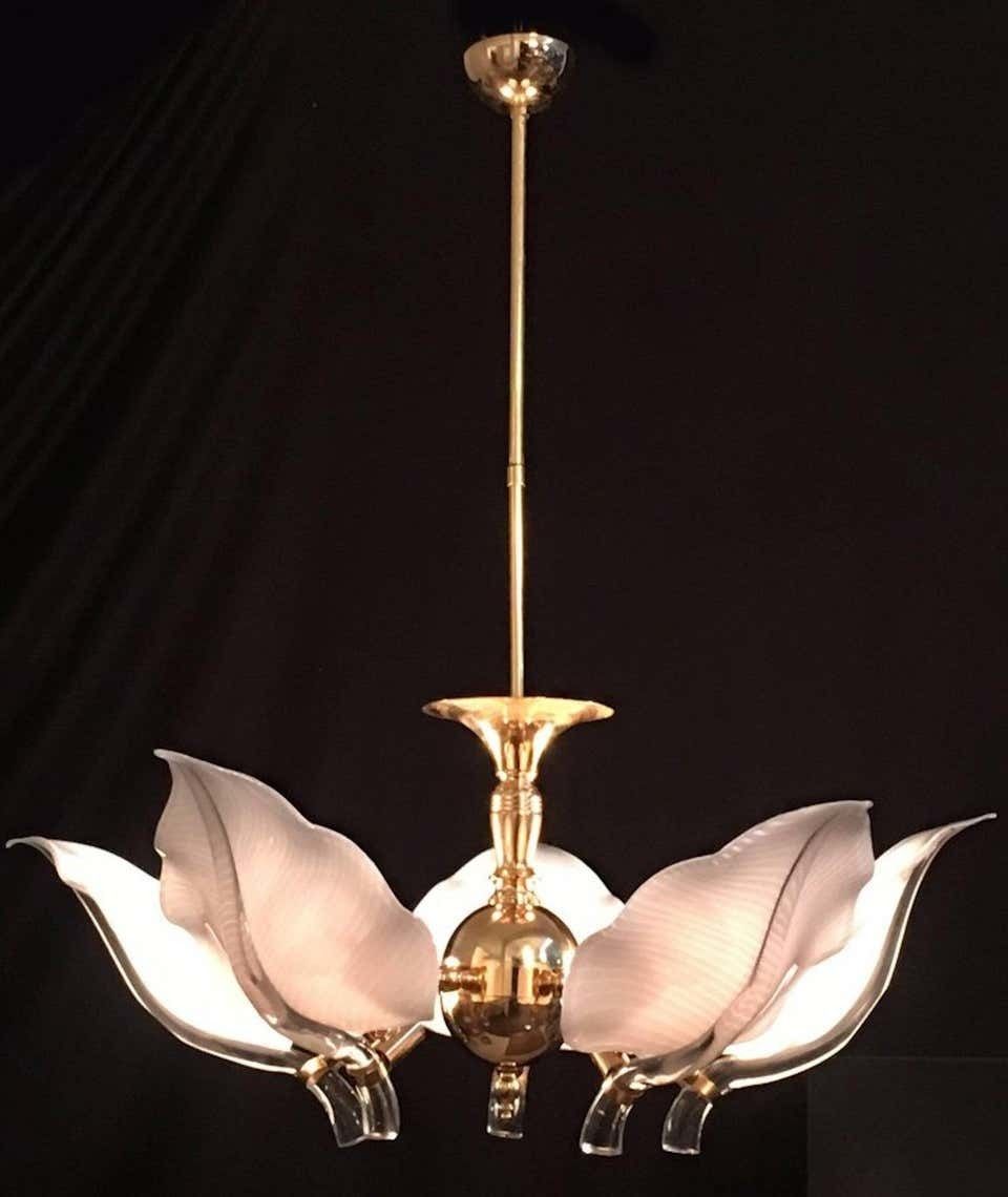 photo furniture Fantastic Chandelier Franco Luce For Seguso, Murano, 1970s