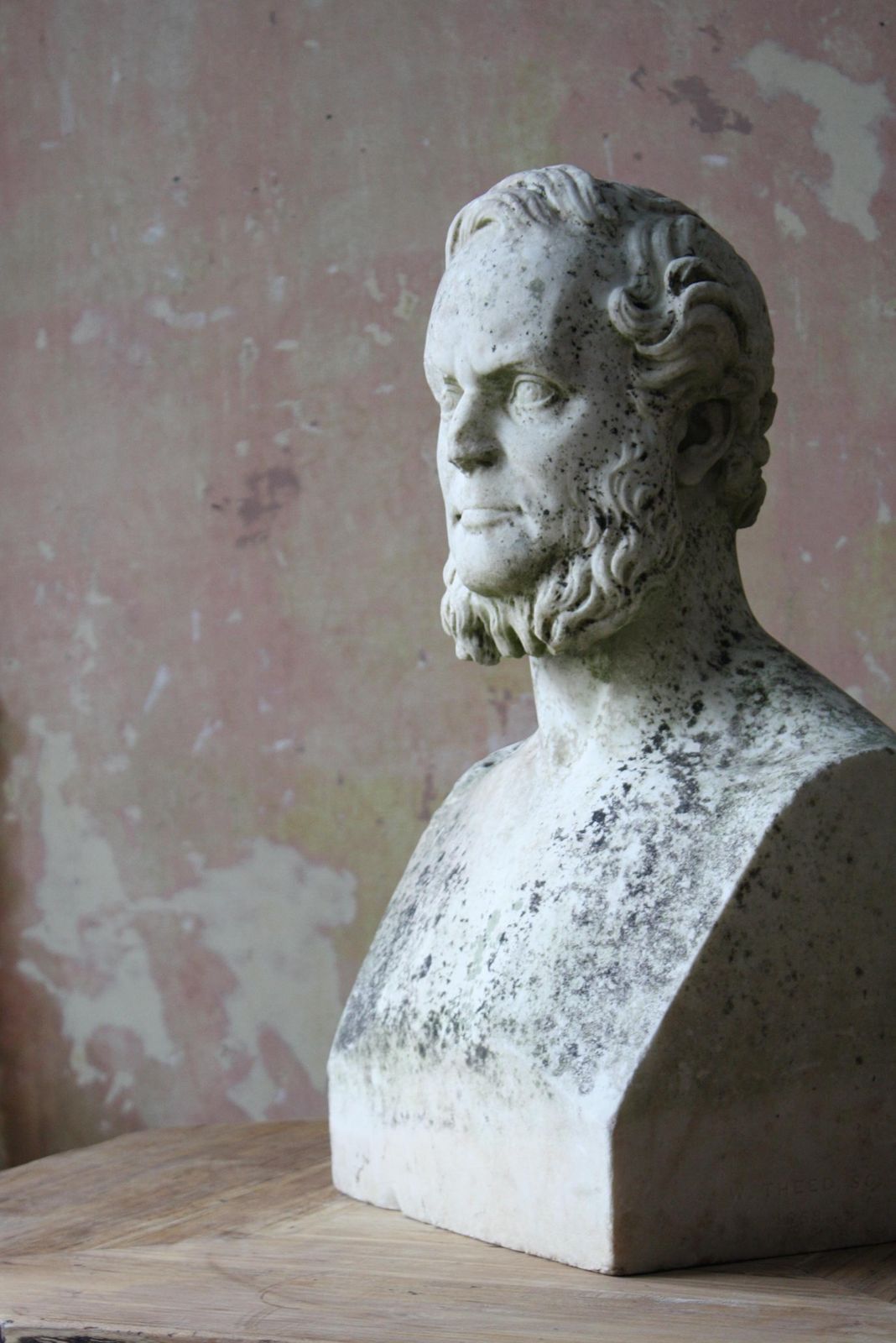 William Theed The Younger 1804 91 Marble Bust Of William Ewart Gladstone 1868 photo for sale