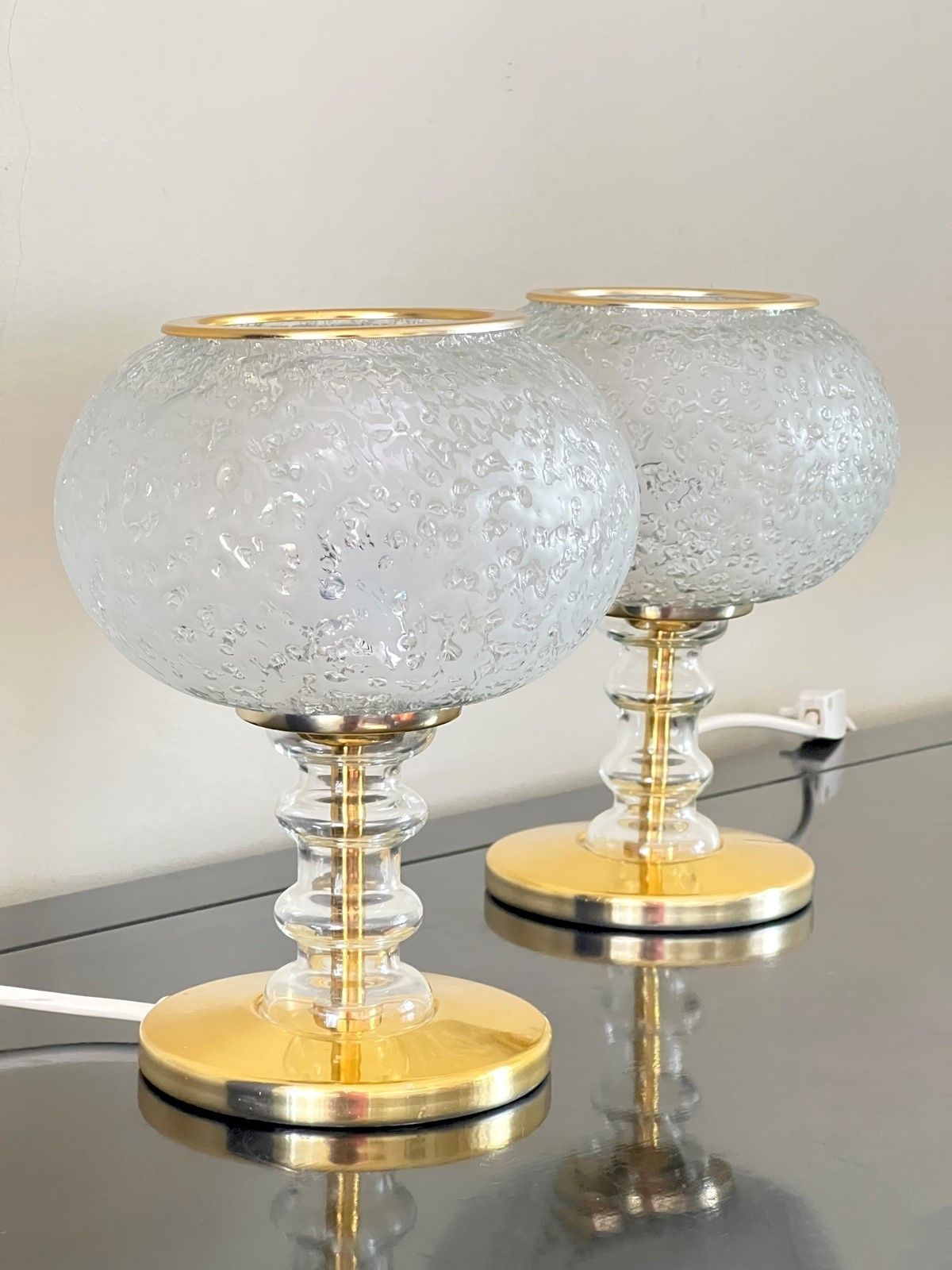 Pair Of Midcentury Table Lamps By Doria Leuchten