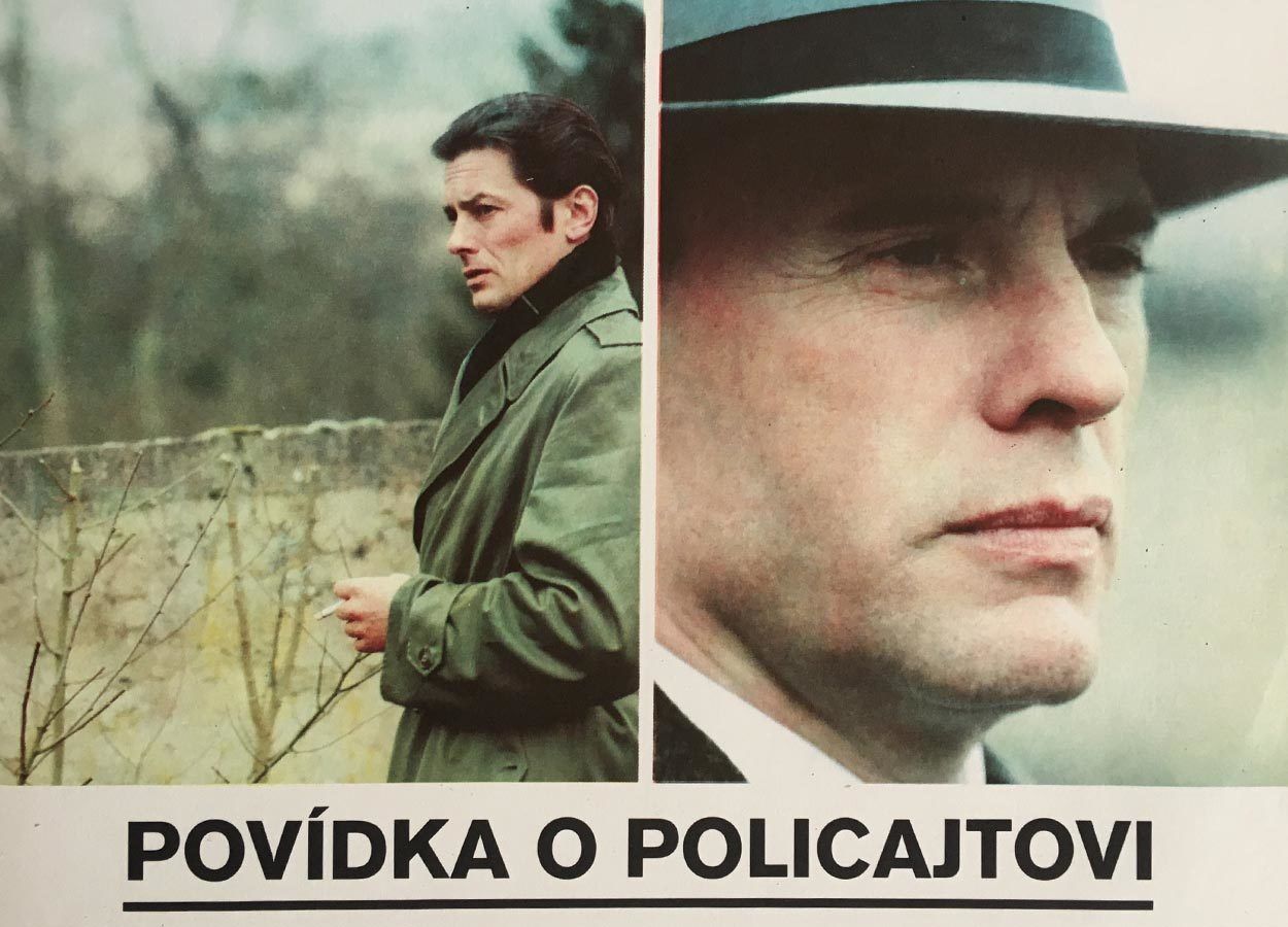 Original Film Poster, Flic Story, Libor Fára, 1975, Genuine Czech Vintage Print photo for sale