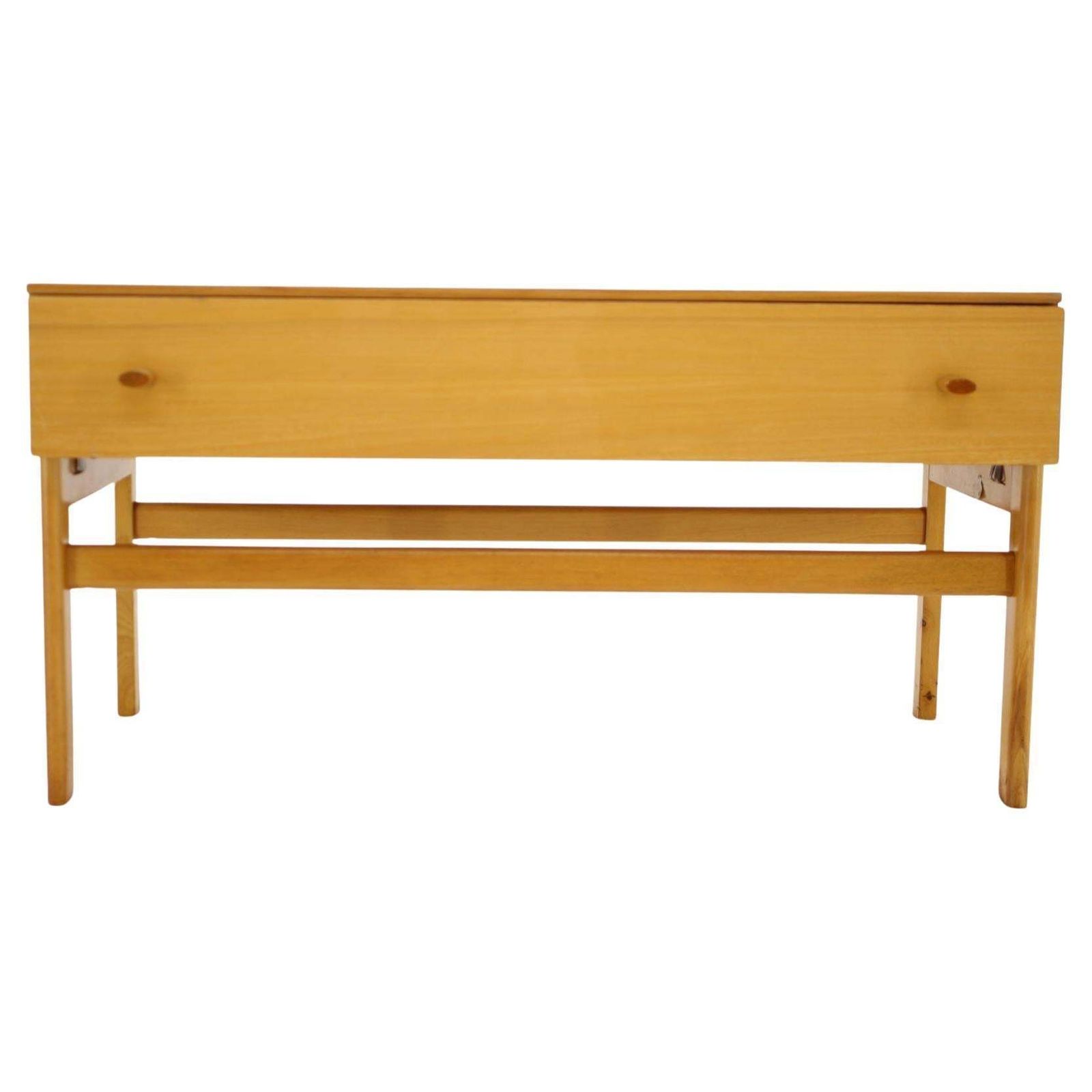 1970s Pair Of Birch Chest Of Drawers, Czechoslovakia