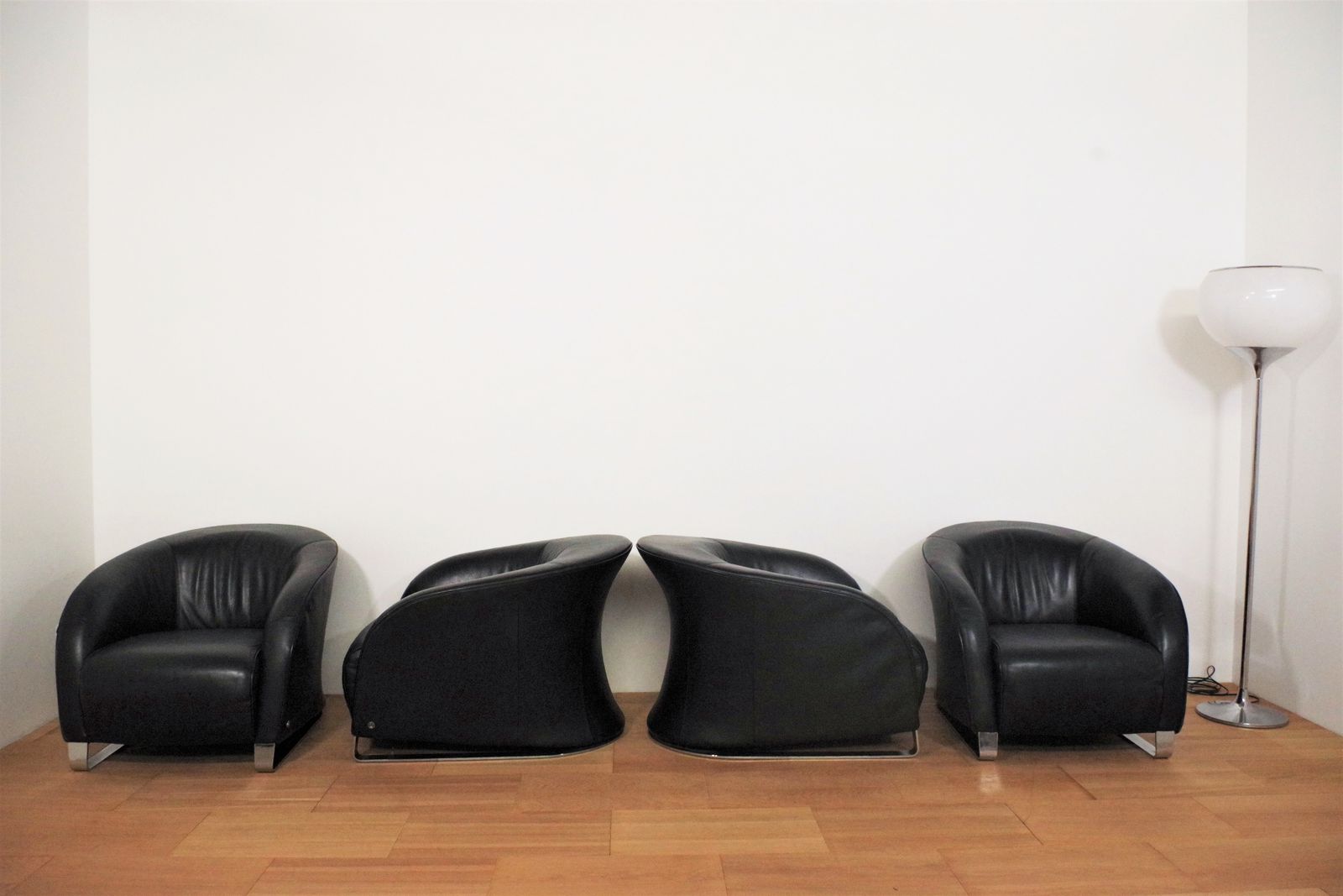 Liz Lounge Chairs From Natuzzi, 2000s, Set Of 4 photo vintage