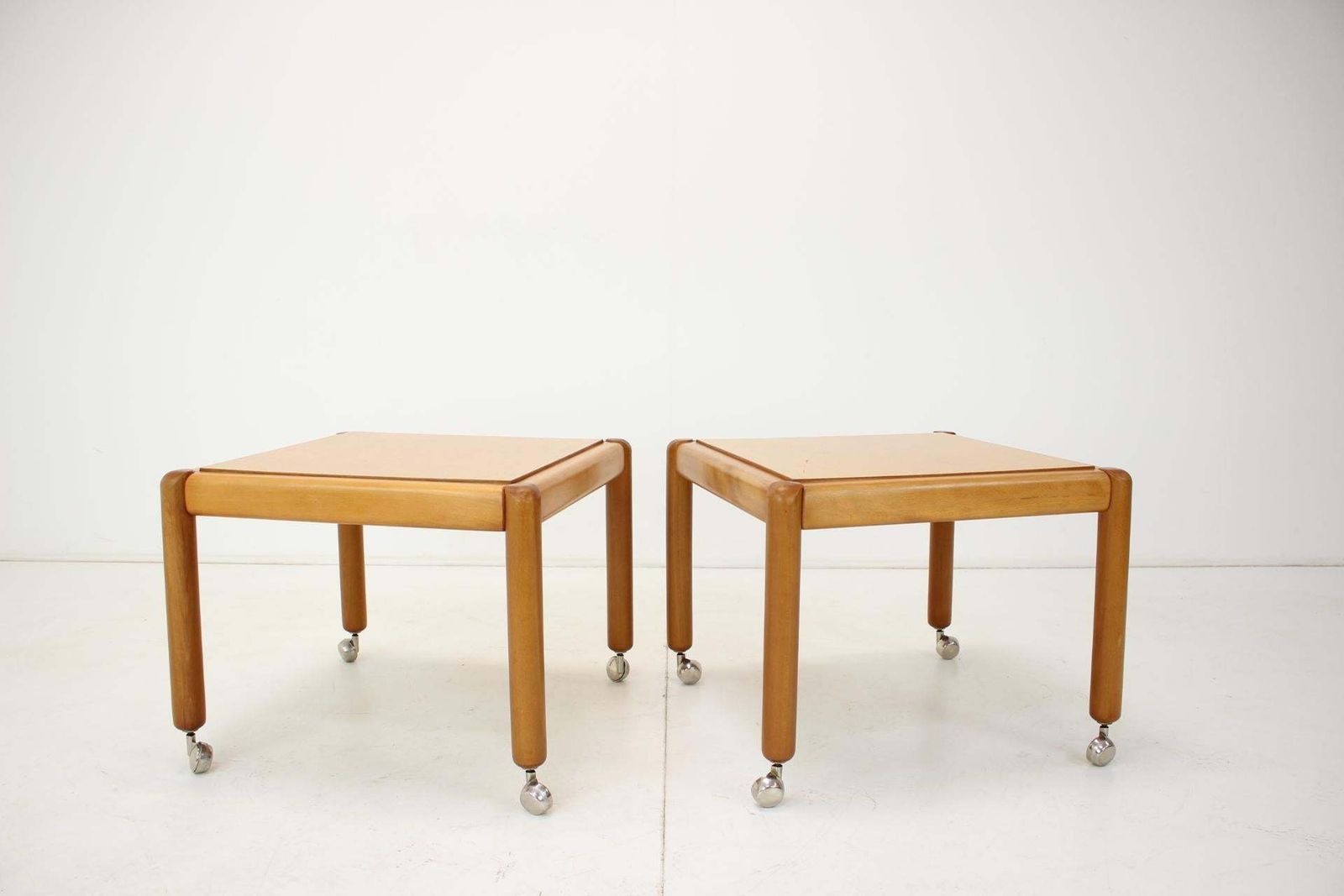 1970s Mobile Conference Table, Manufacturer   Ton, Czechoslovakia photo vinterior