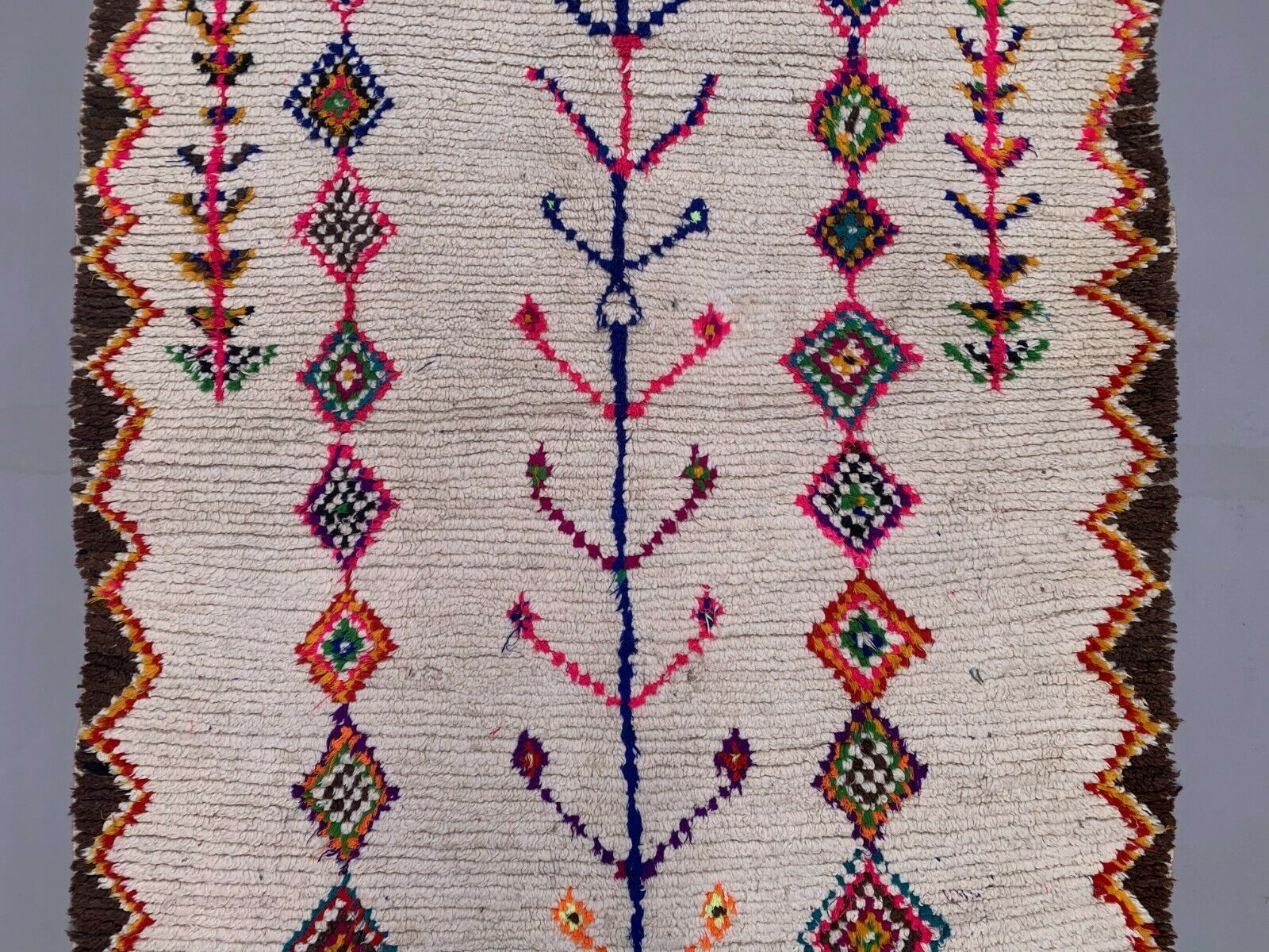 Large Vintage Moroccan Azilal Rug 280x148 Cm Berber Atlas, Tribal photo vintage