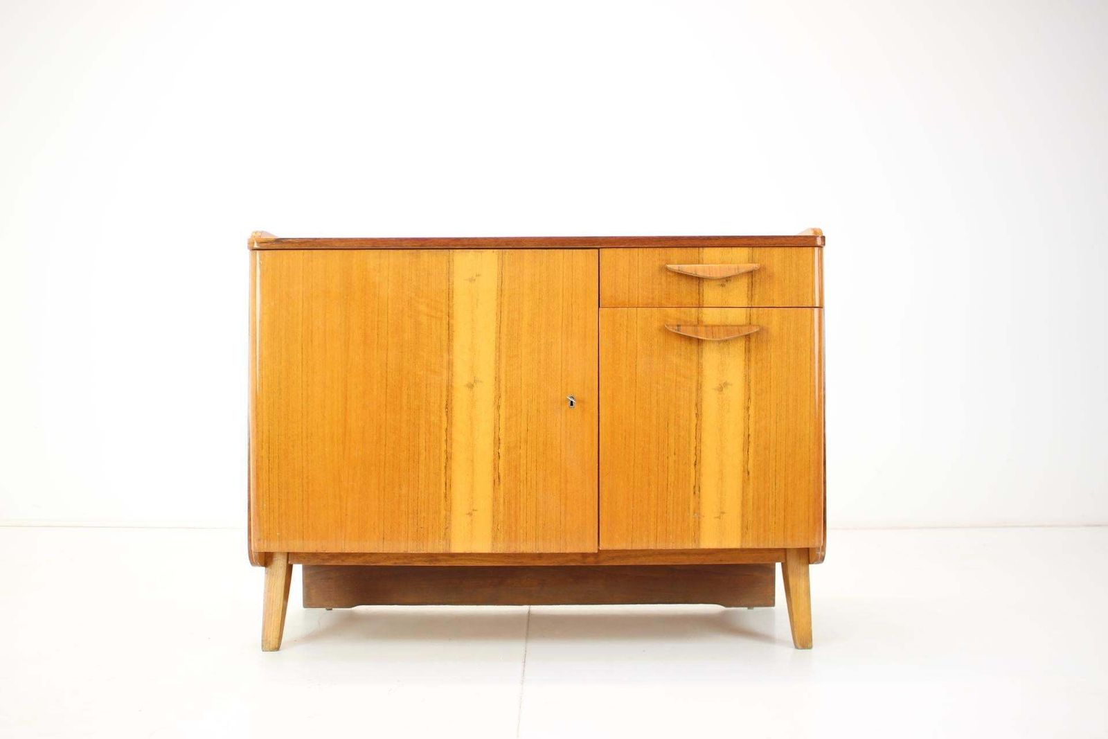 1960s Storage Cabinet By Tatra Pravenec, Designed F.Jirak, Czechoslovakia photo furniture