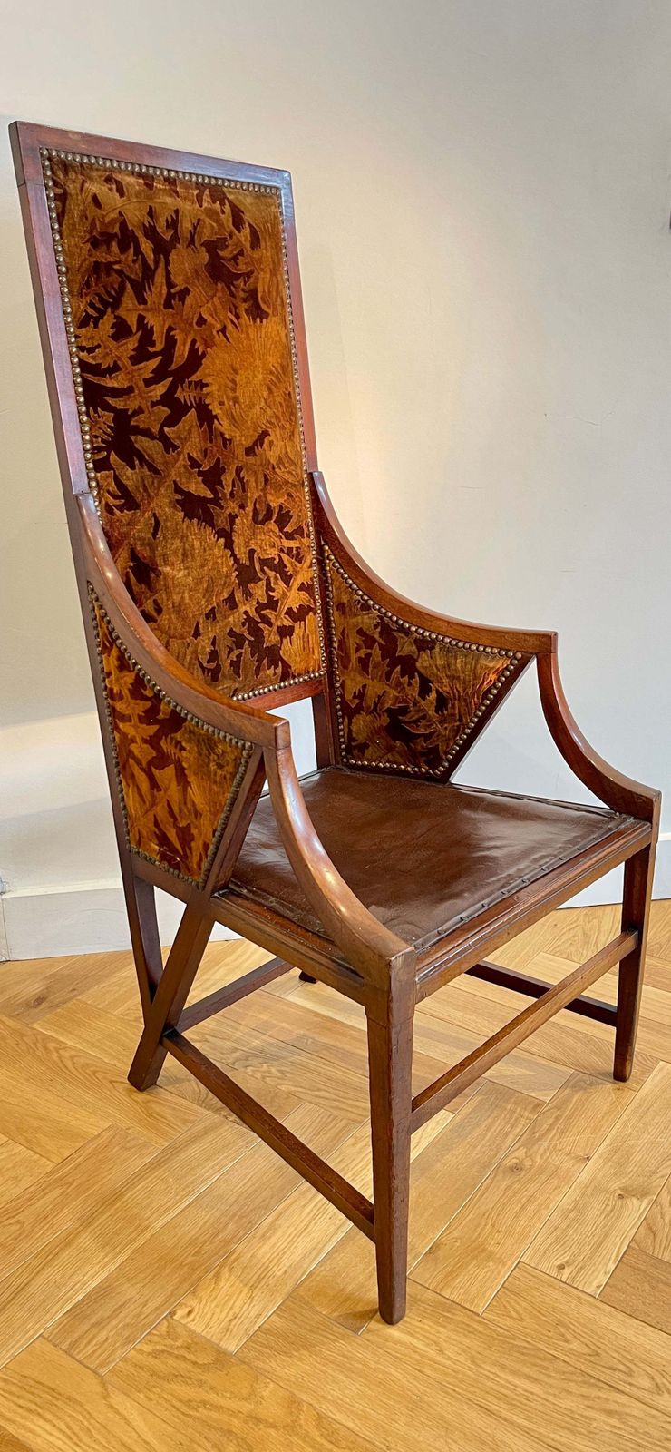 Exceptional Rare Museum/Collectors Modernist Art Deco Armchair By Giacomo Cometti Circa 1928 photo furniture