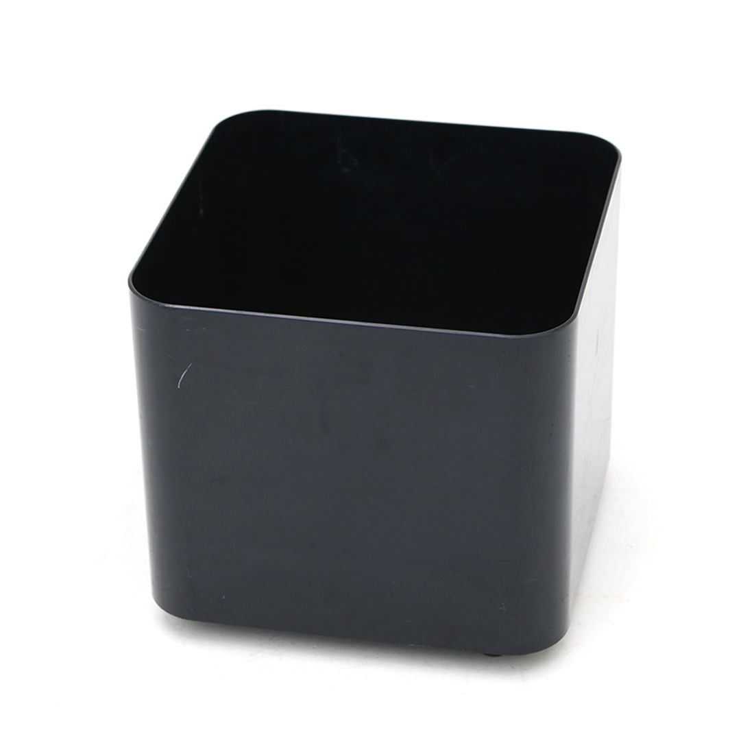 “Crescendo” Planter In Black Abs By Isao Hosoe For Bilumen, 1970s photo for sale