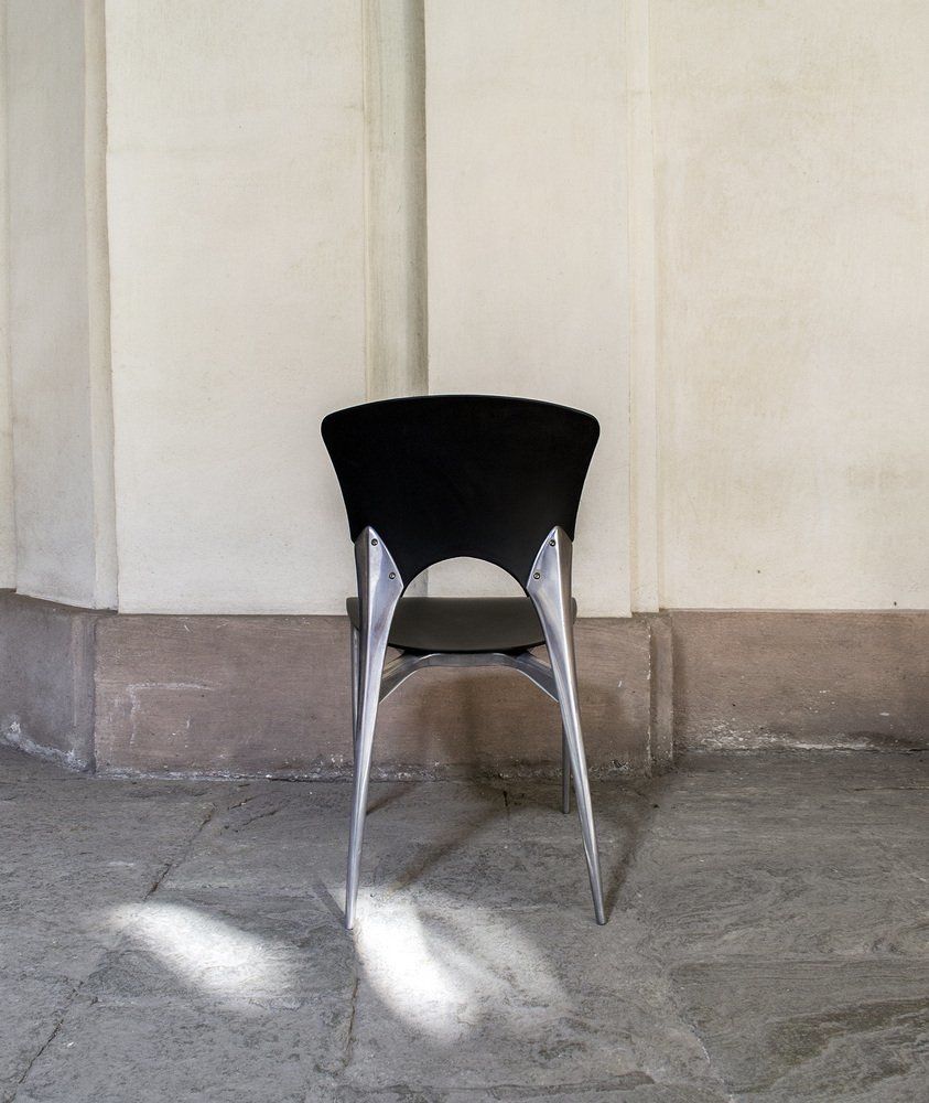 Silla Stacking Chairs By Josep Llusca For Driade, Italy, 1995, Set Of 2 photo Furniture