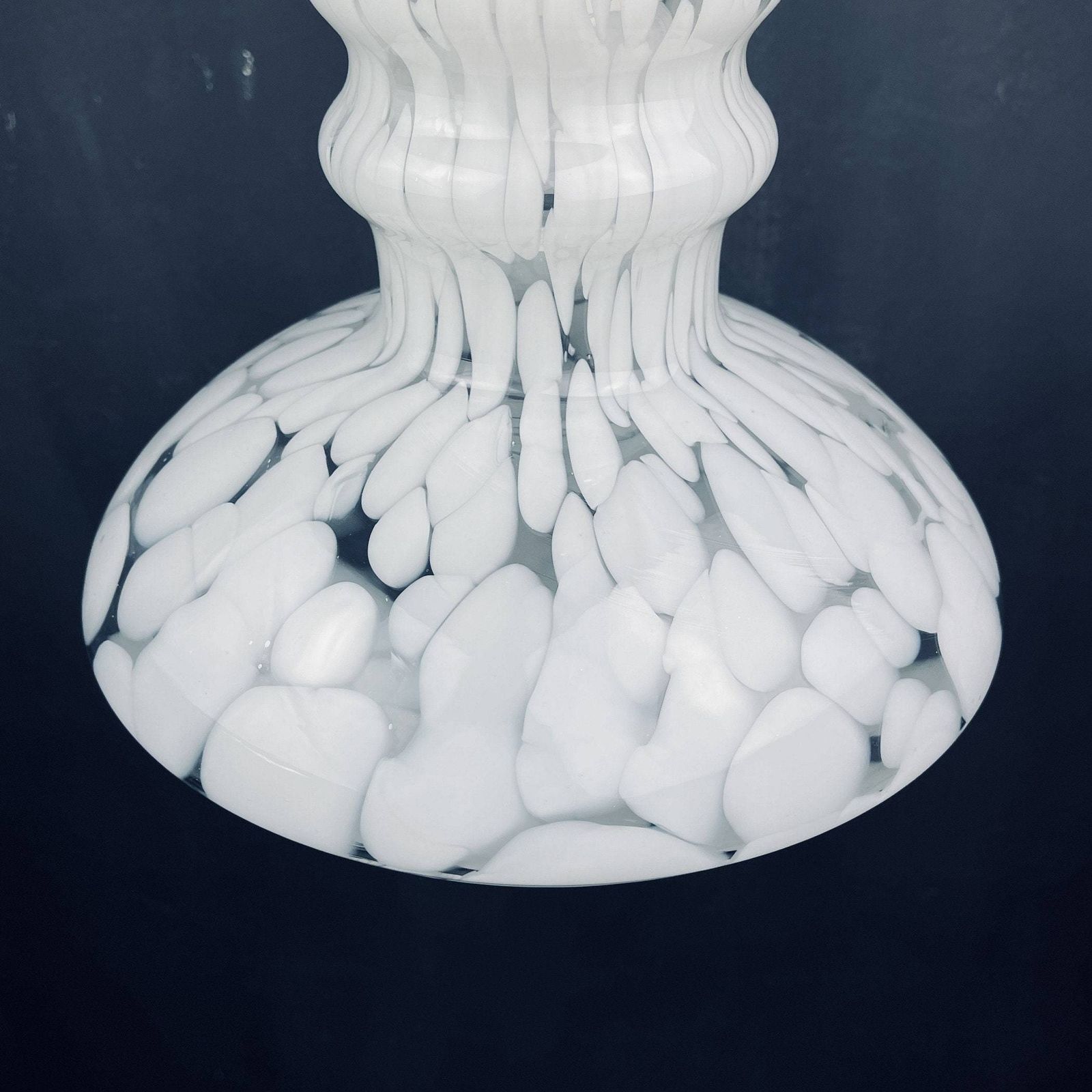 Mid Century White Murano Pendant Lamp Designed By Carlo Nason For Mazzega Italy 1960s photo furniture