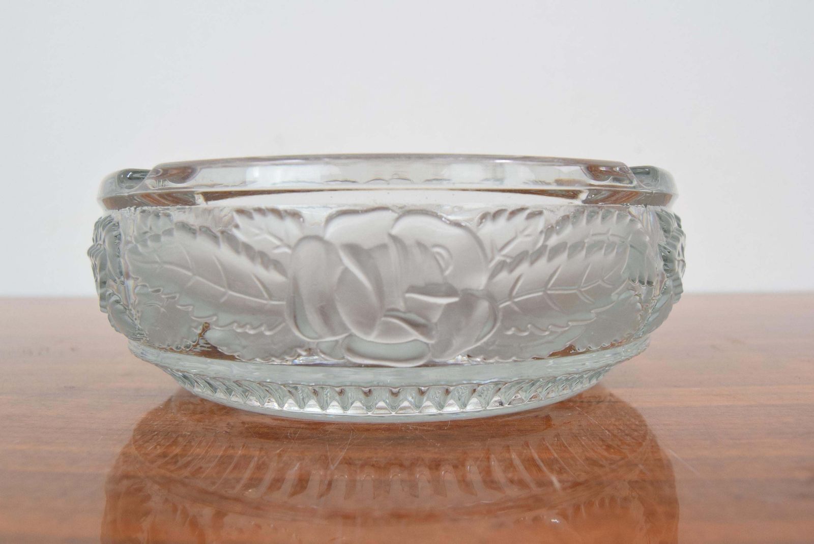 Mid Century Glass Ashtray/Bohemia Cristal, 1950´S photo for sale